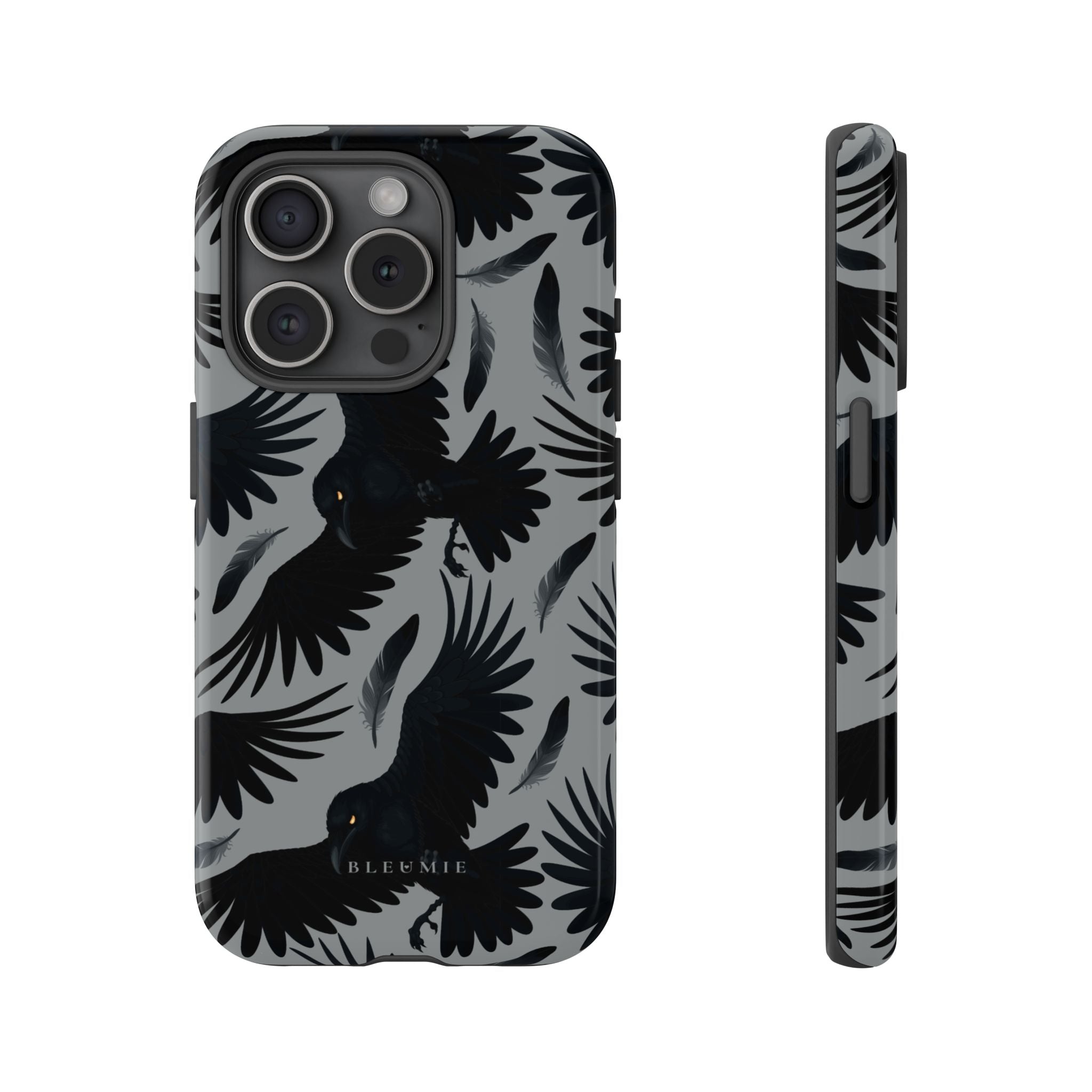Black Raven Gothic iPhone Case