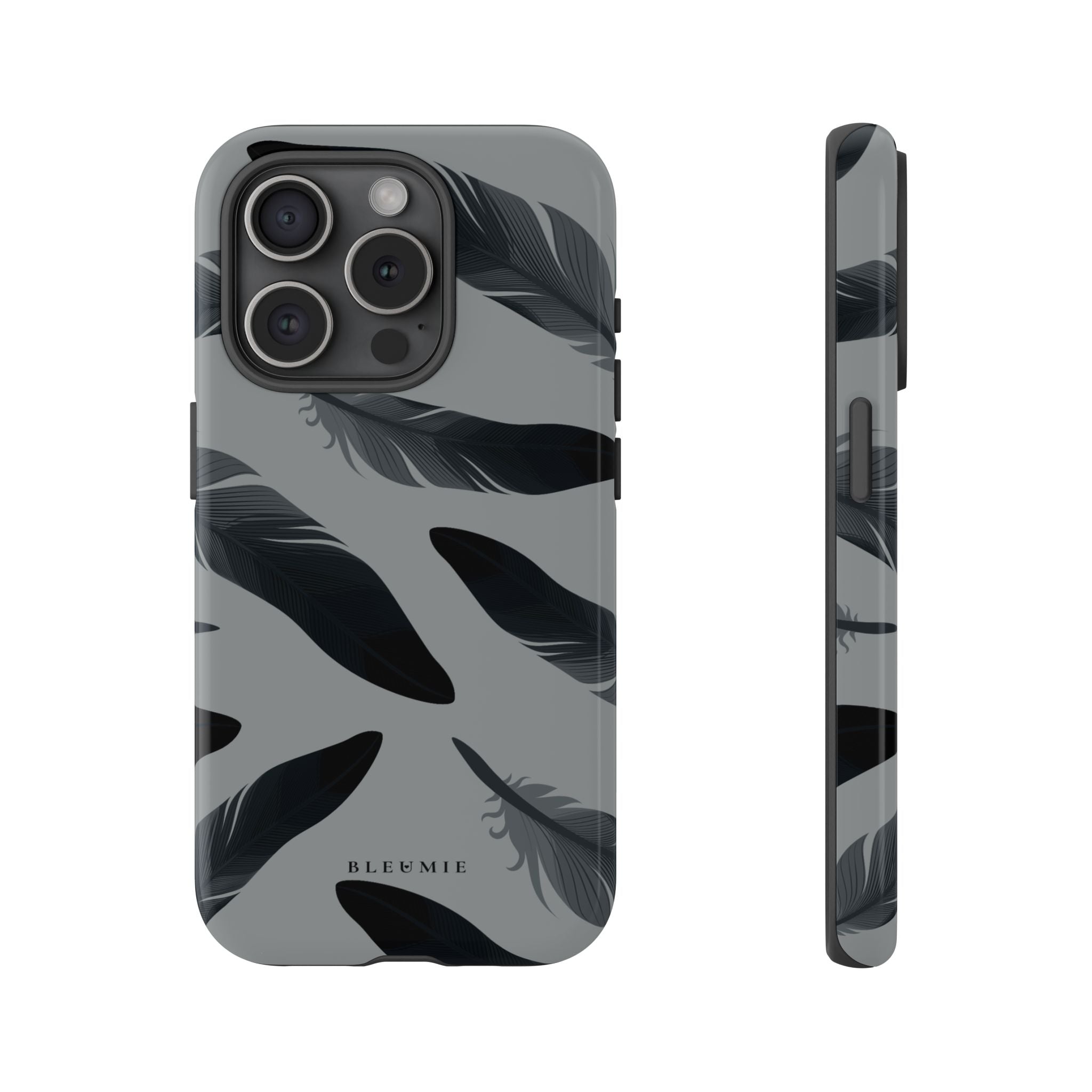 Gothic Raven Feather iPhone Case