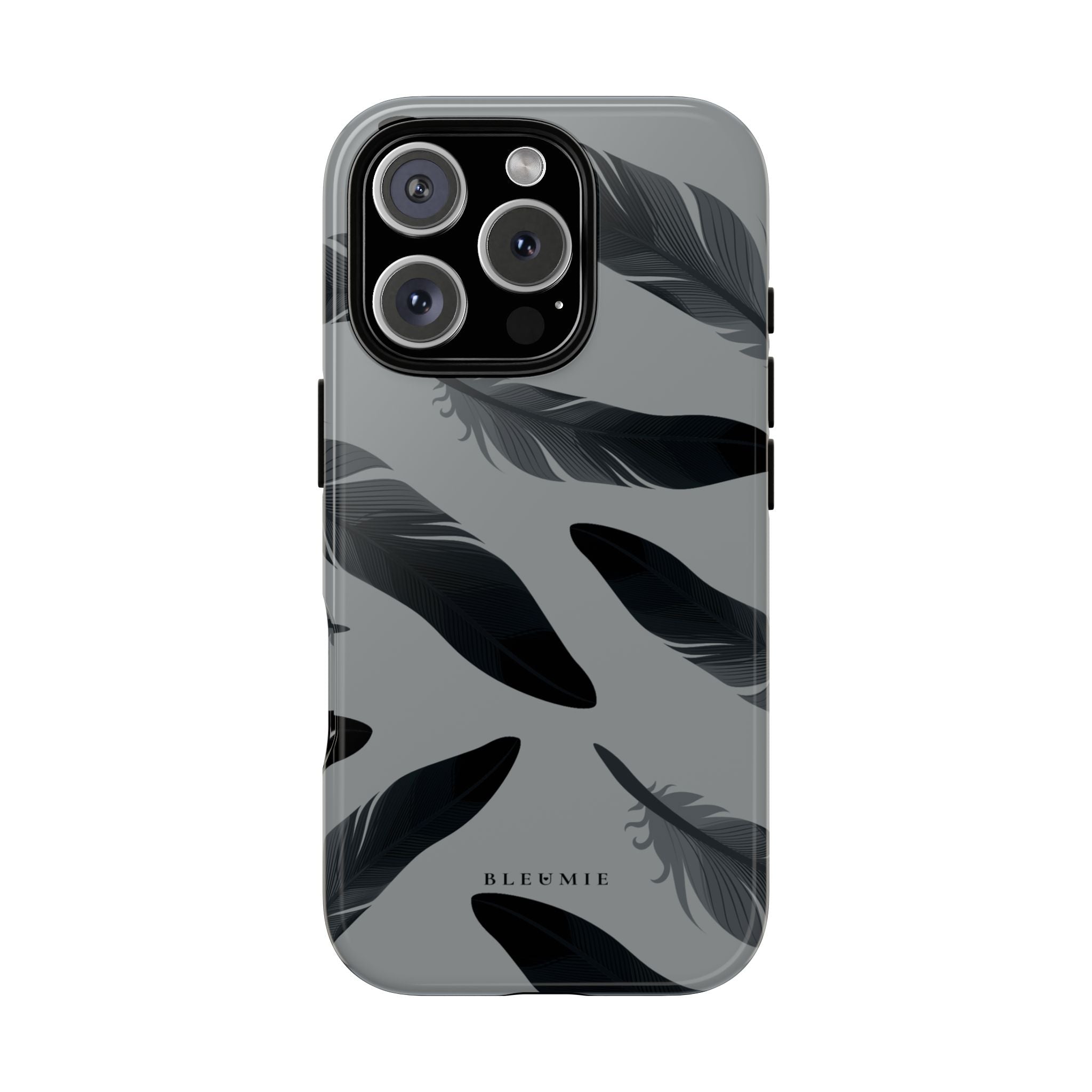 Gothic Raven Feather iPhone Case