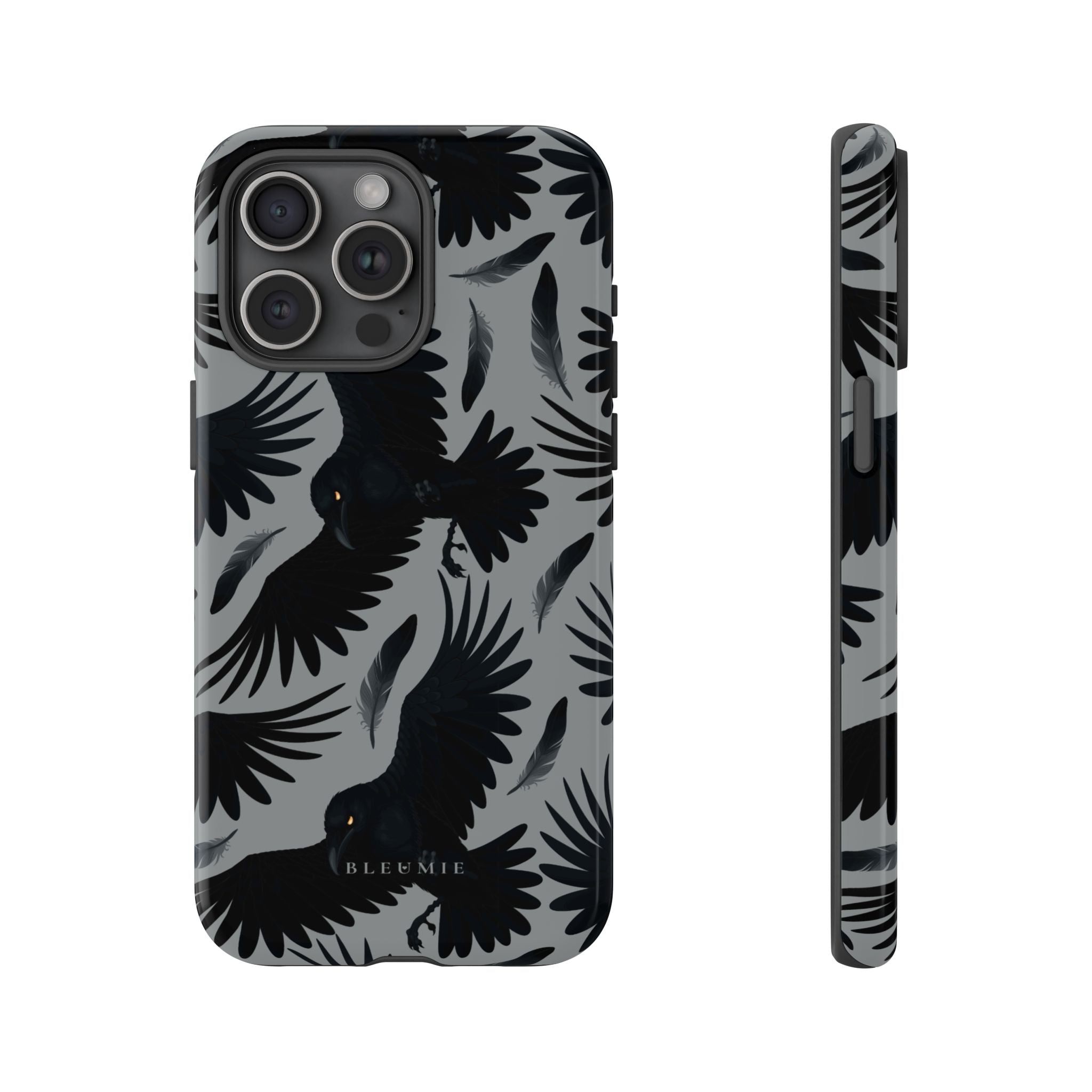 Black Raven Gothic iPhone Case