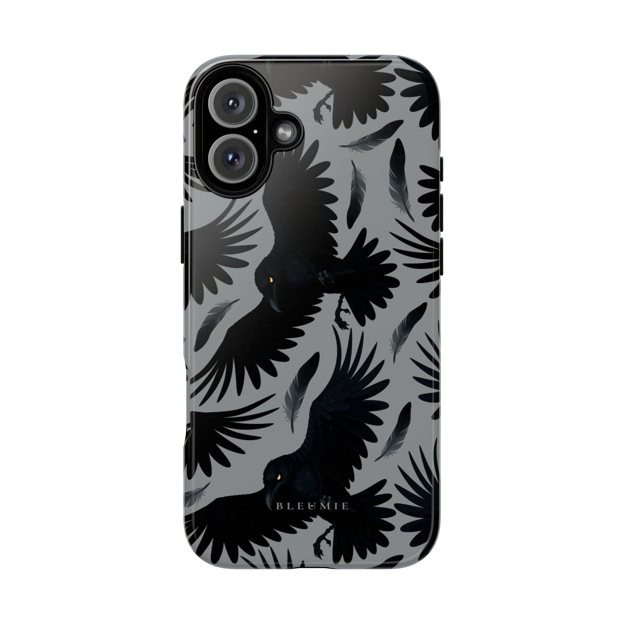 Black Raven Gothic iPhone Case