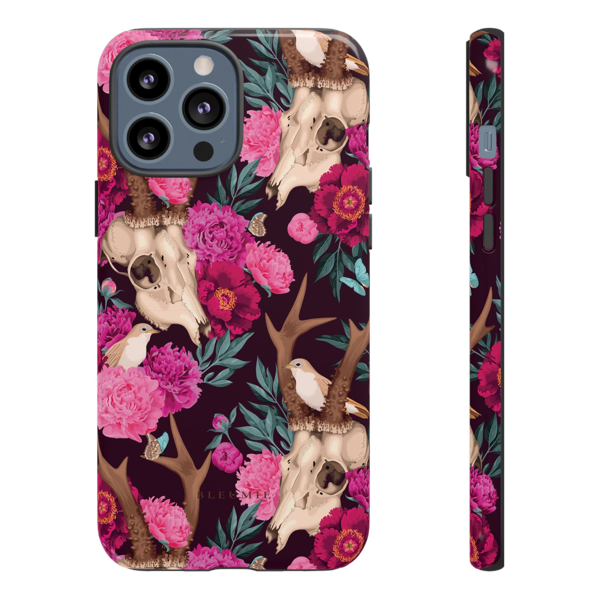 Enchanted Peony Floral iPhone Case