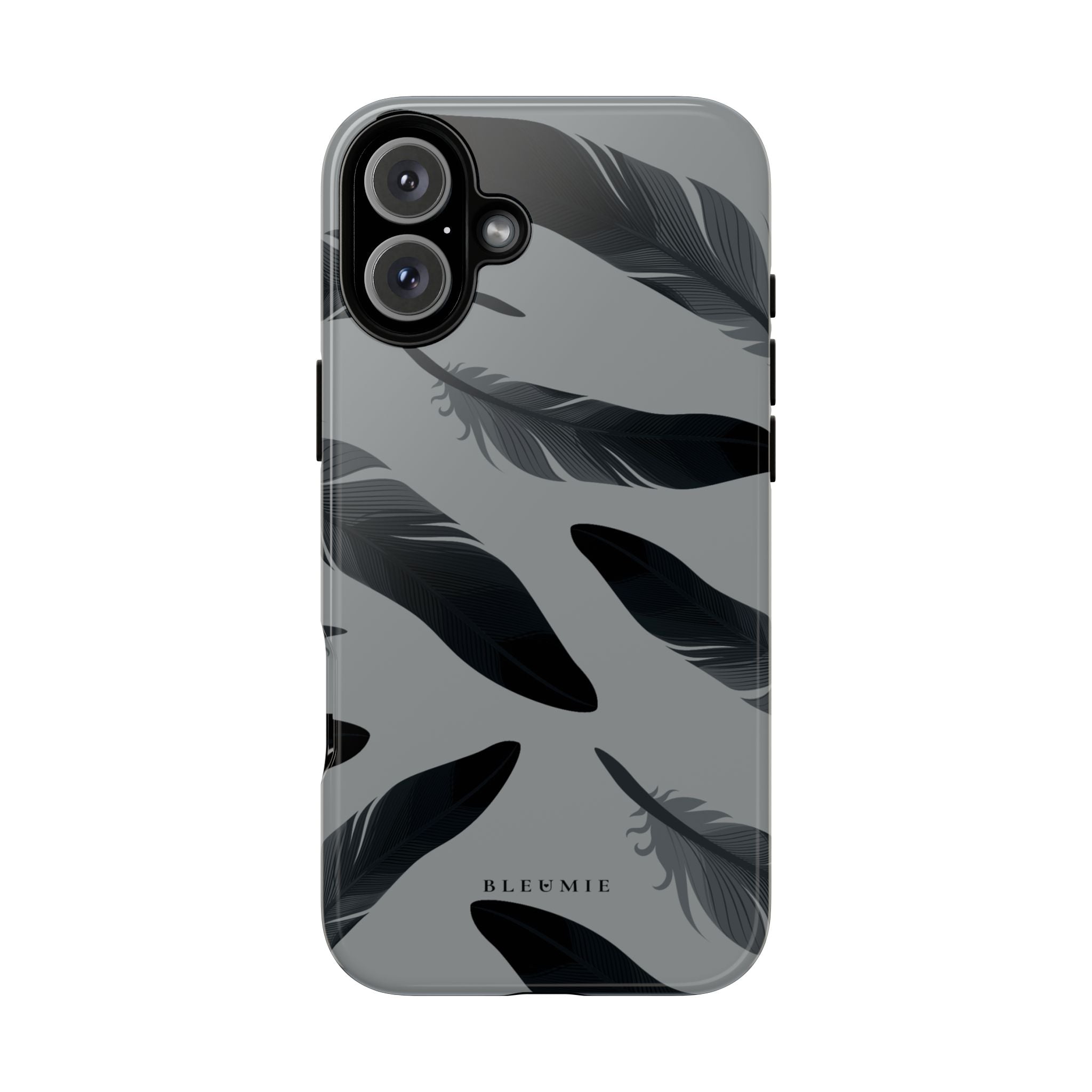 Gothic Raven Feather iPhone Case