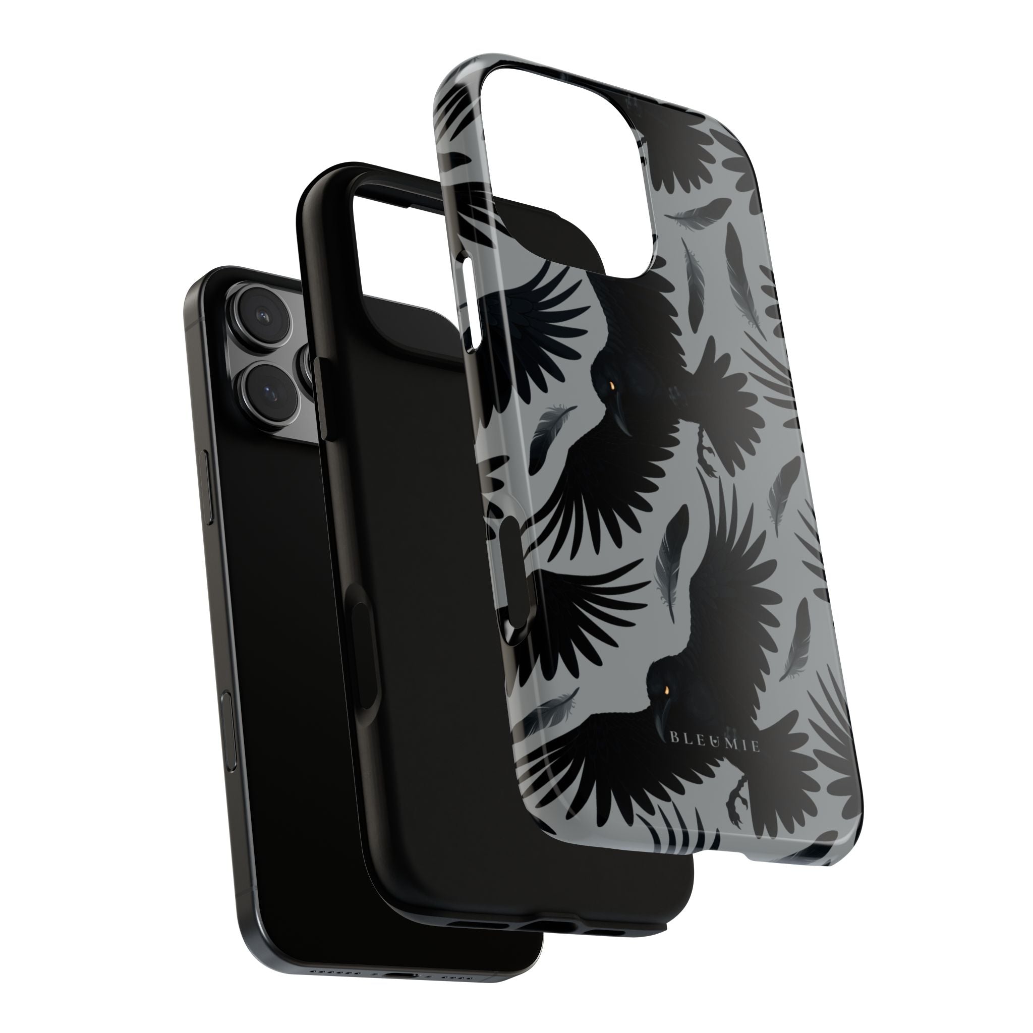 Black Raven Gothic iPhone Case