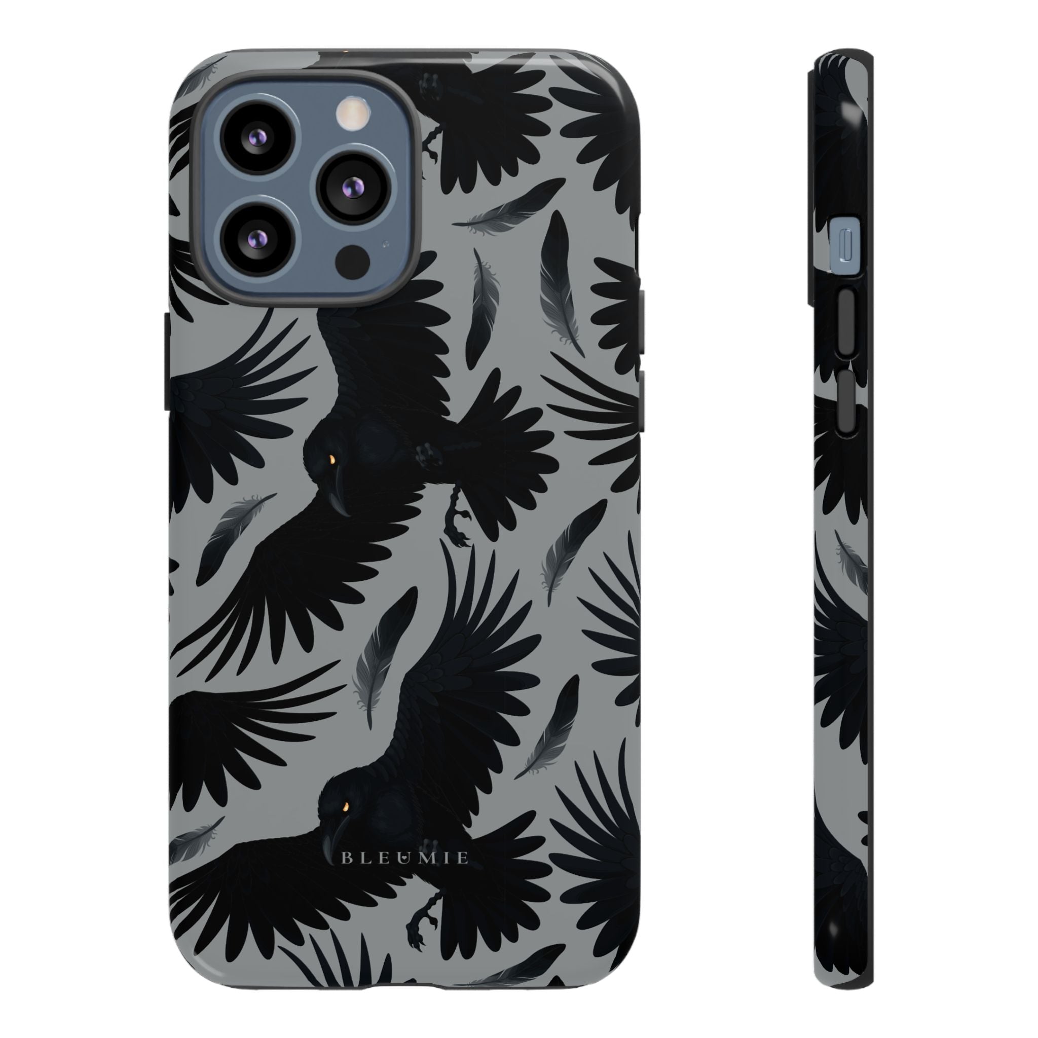 Black Raven Gothic iPhone Case