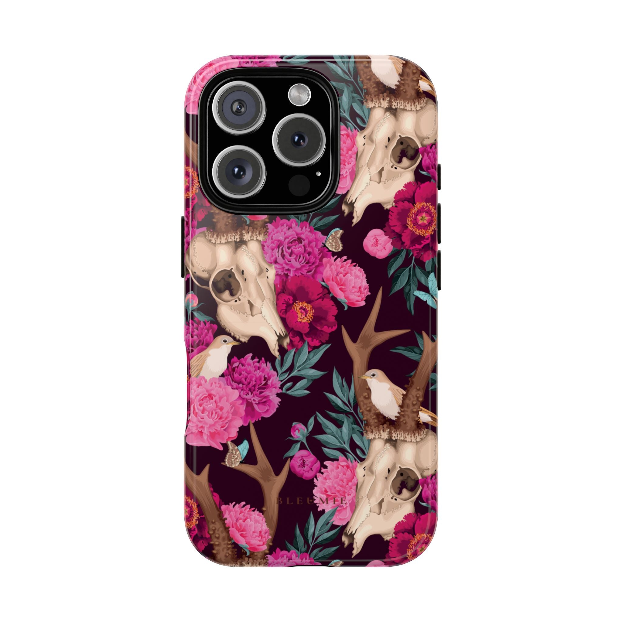 Enchanted Peony Floral iPhone Case