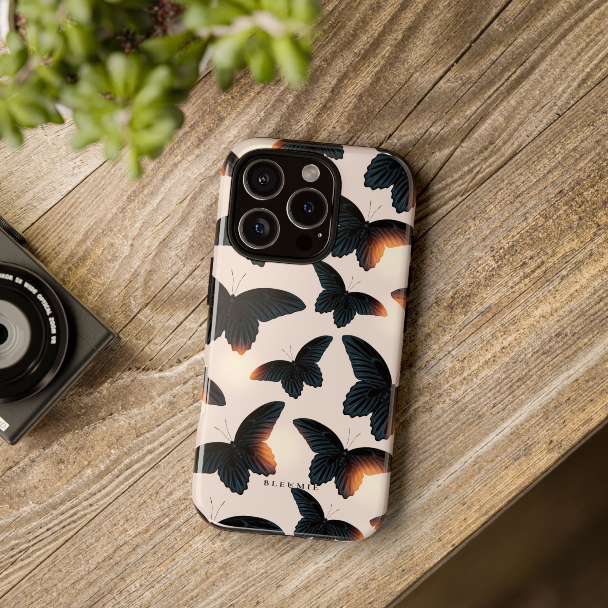 Gothic Butterfly iPhone Case