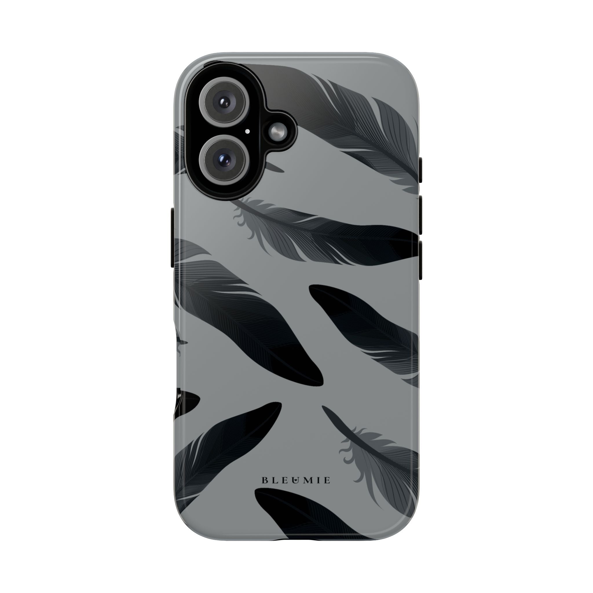 Gothic Raven Feather iPhone Case