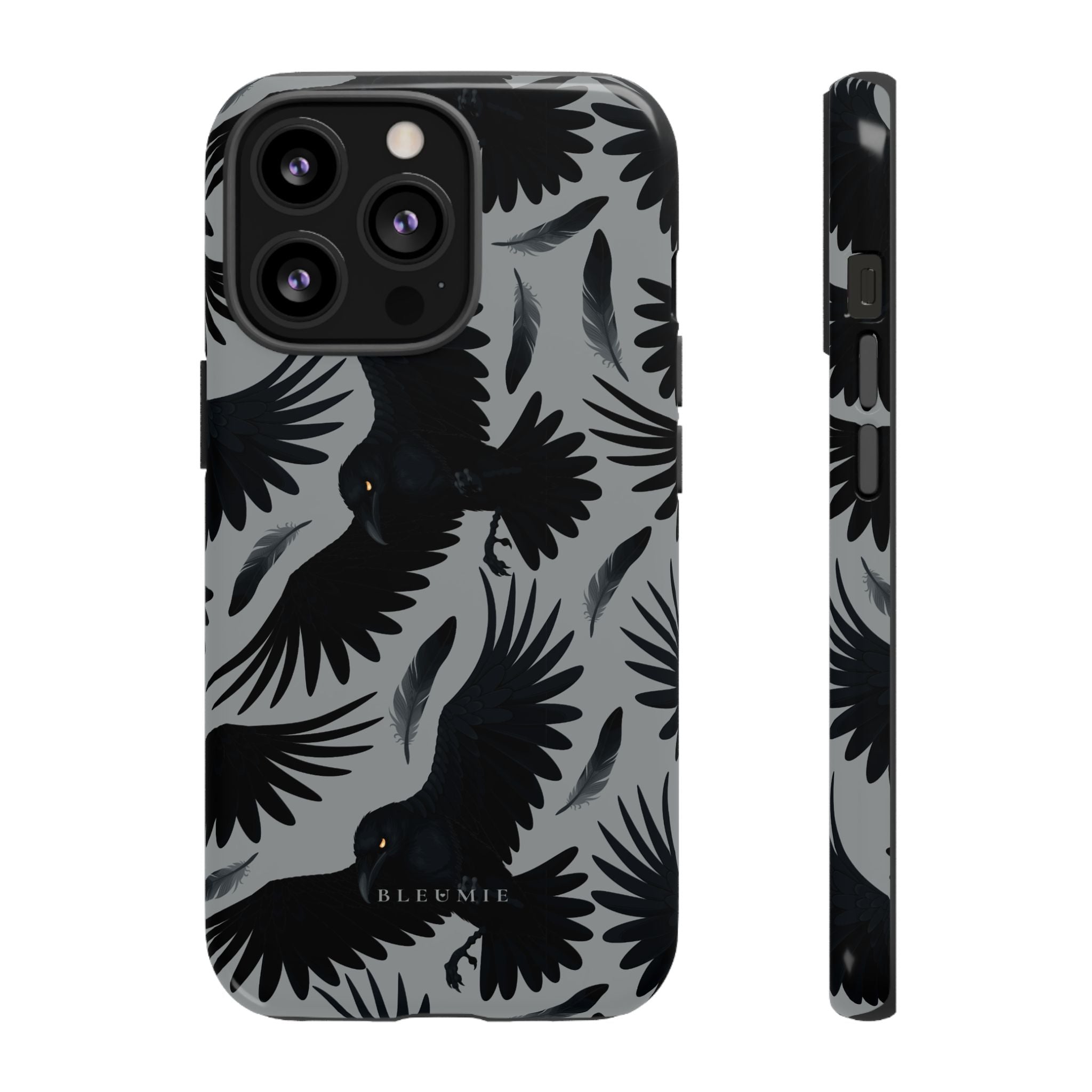 Black Raven Gothic iPhone Case