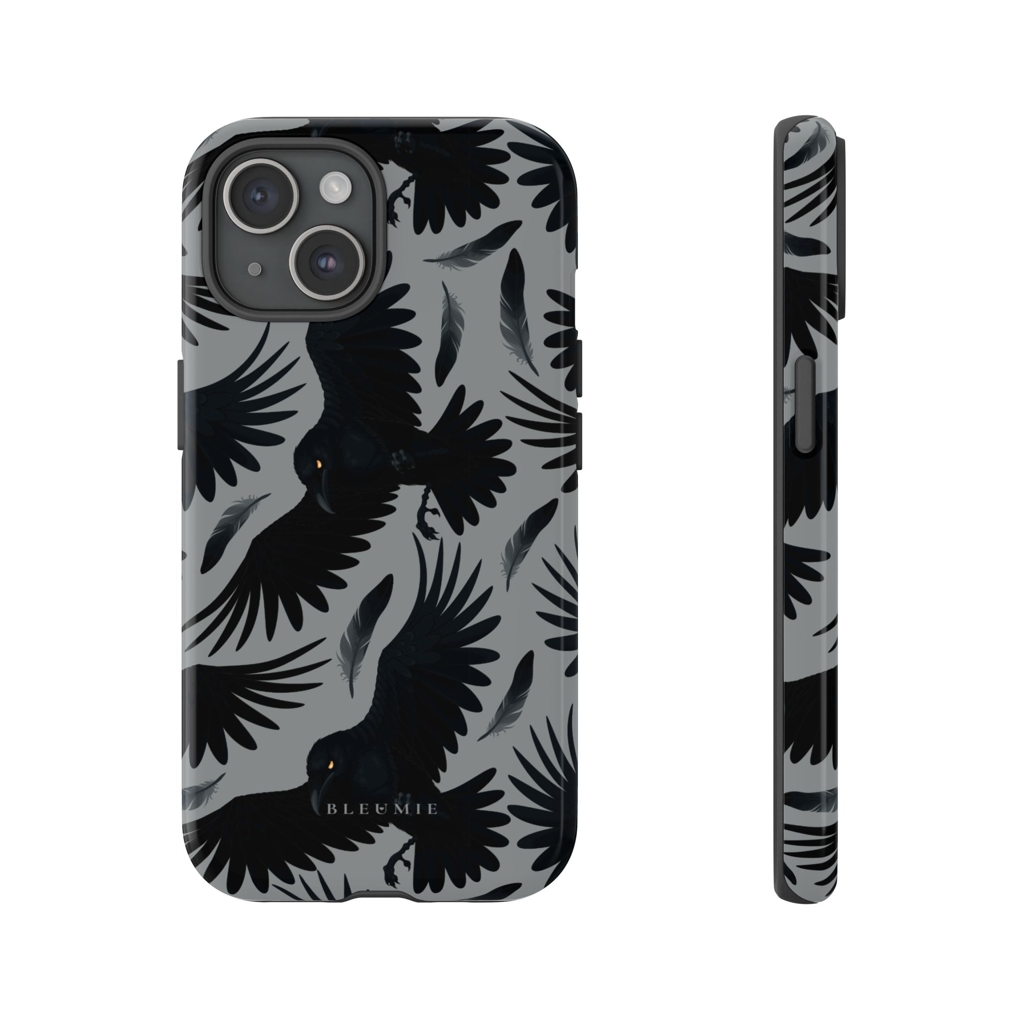 Black Raven Gothic iPhone Case