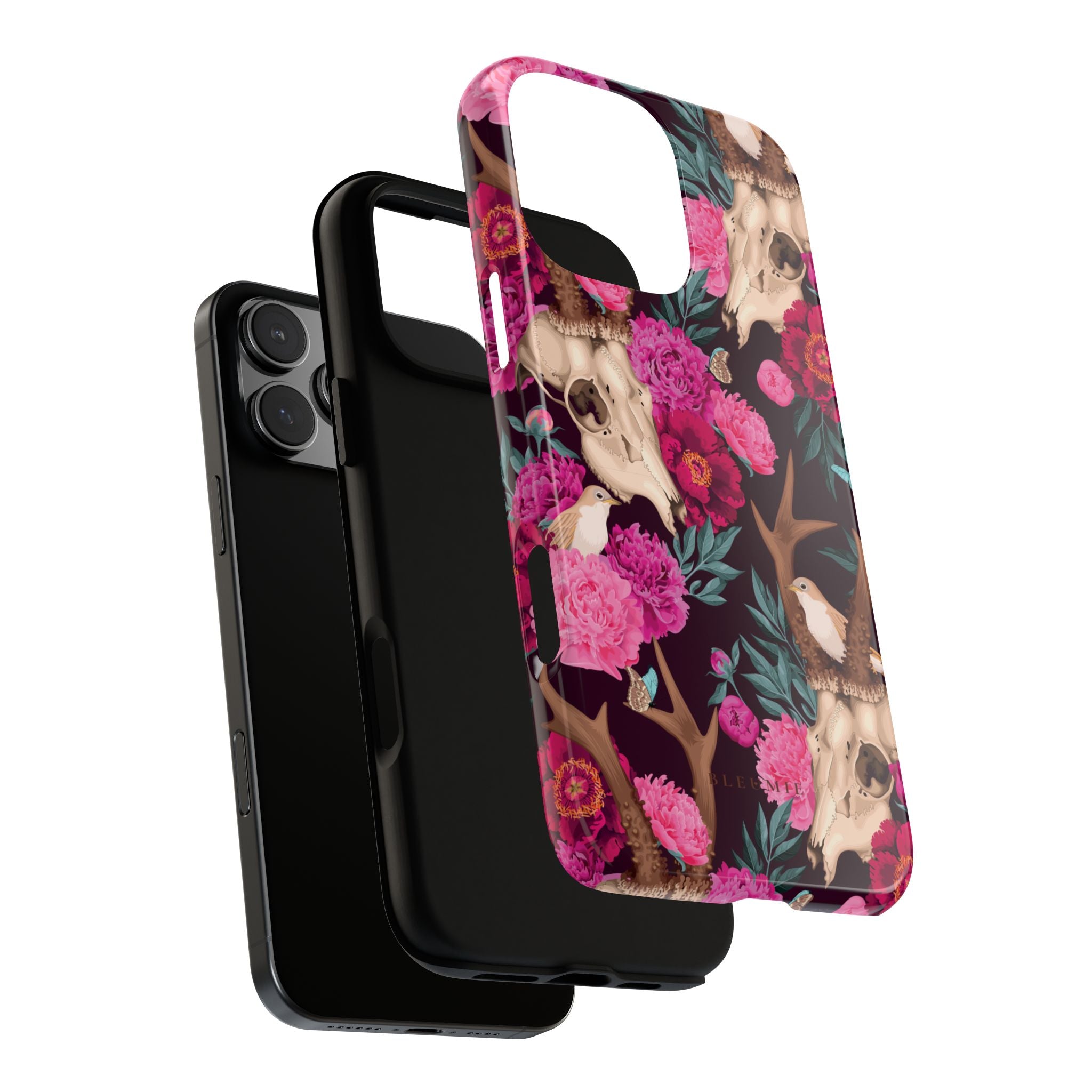 Enchanted Peony Floral iPhone Case