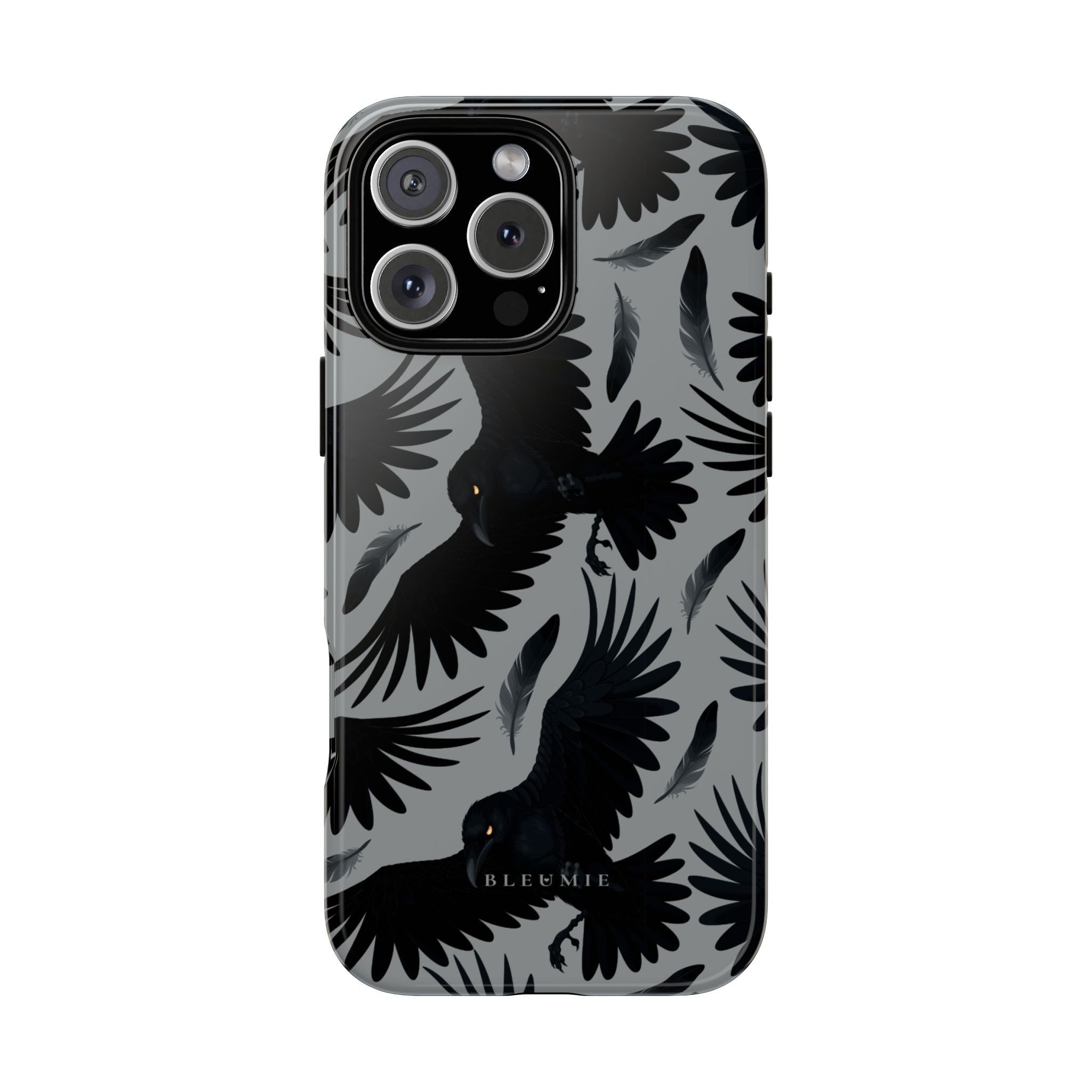 Black Raven Gothic iPhone Case