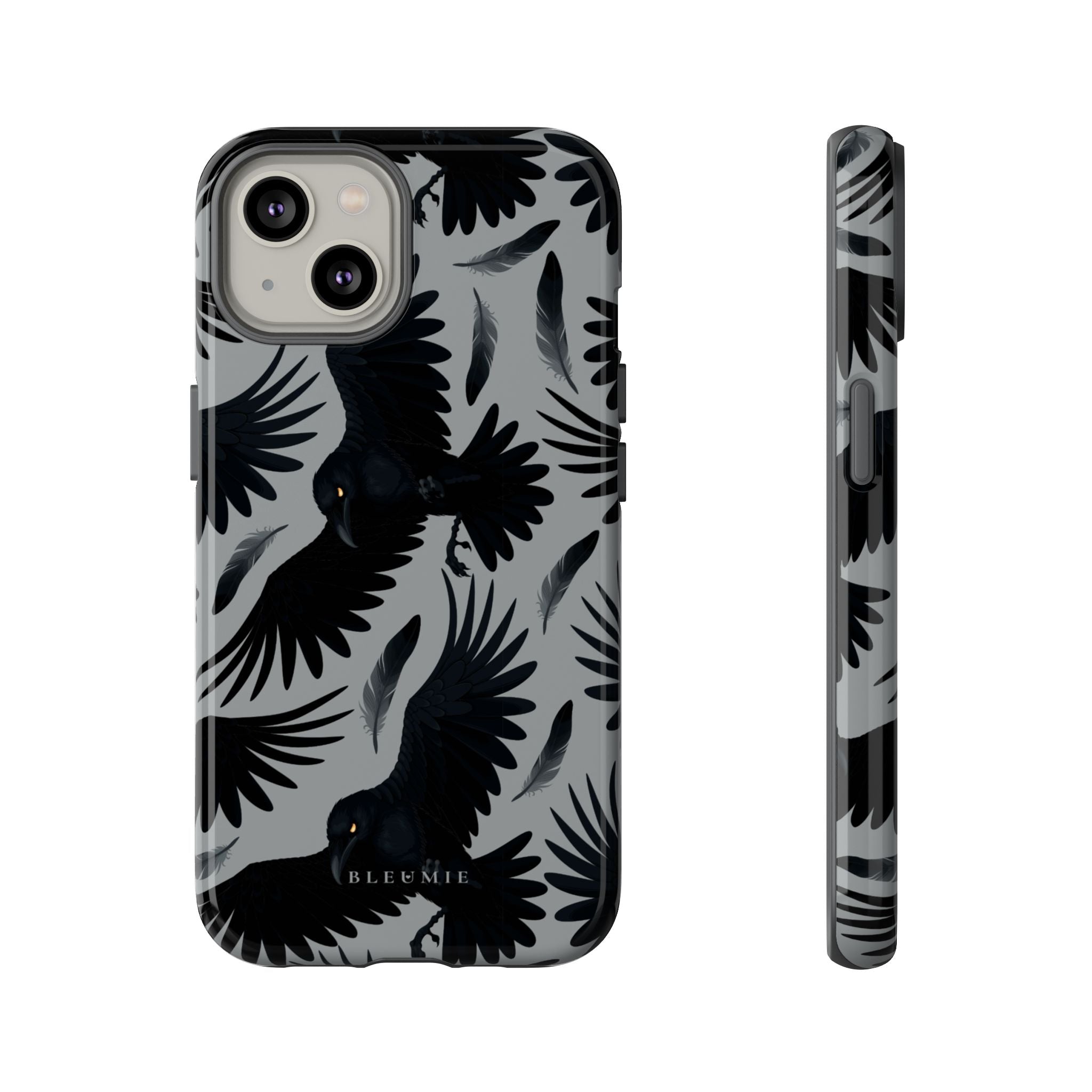 Black Raven Gothic iPhone Case
