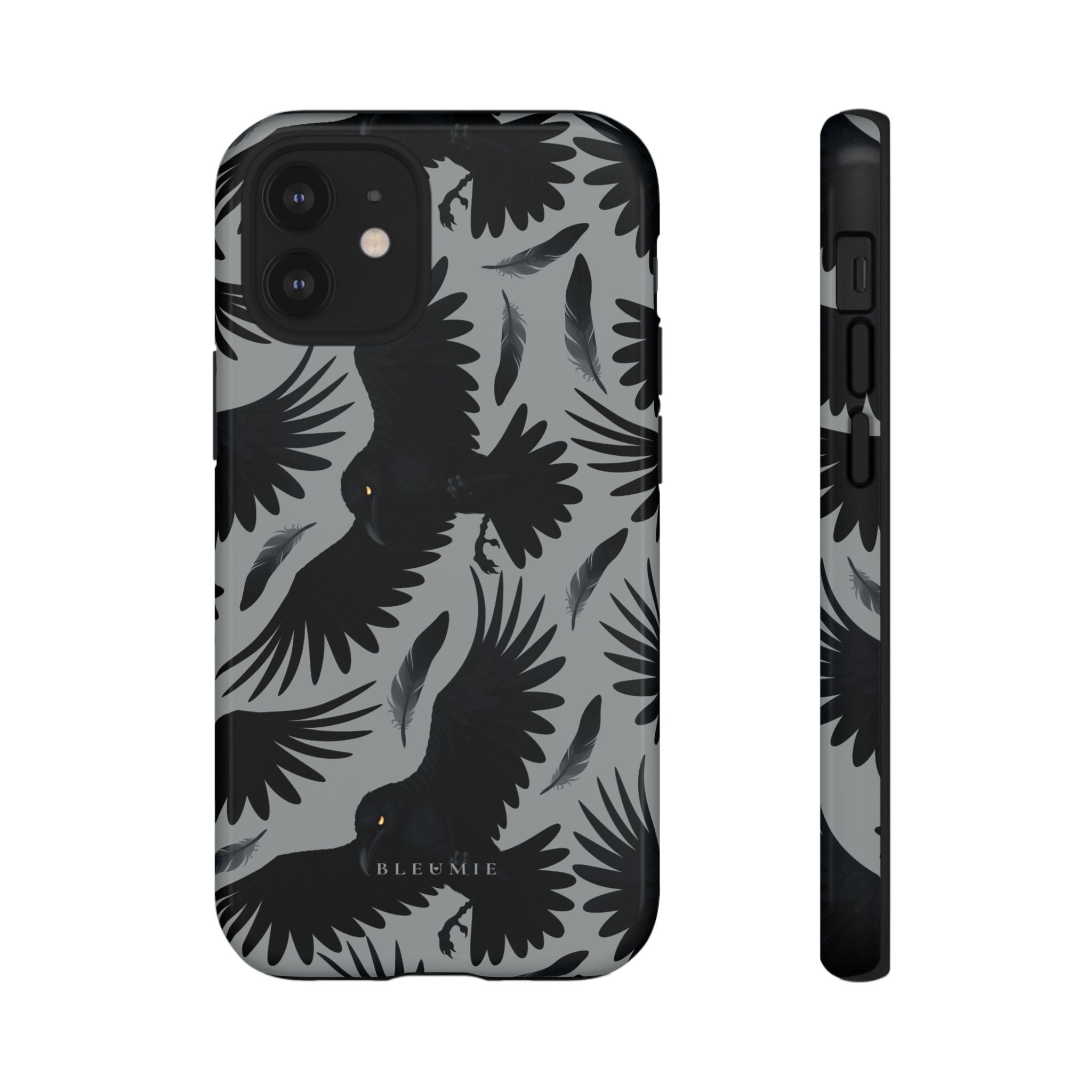 Black Raven Gothic iPhone Case