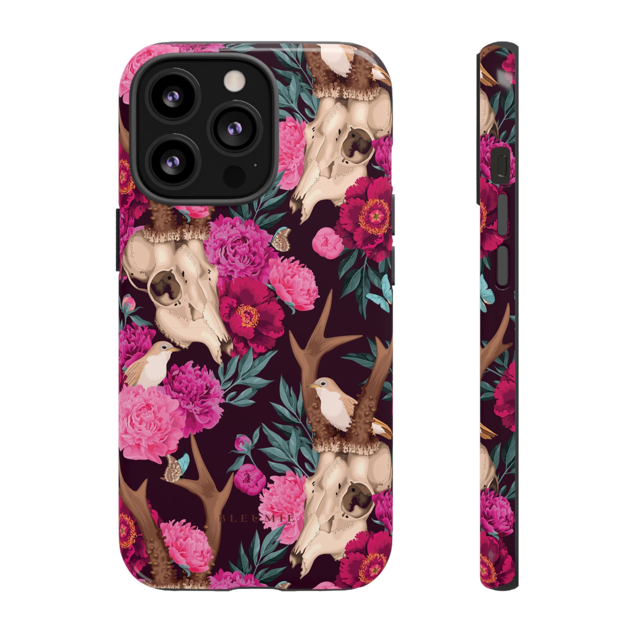 Enchanted Peony Floral iPhone Case