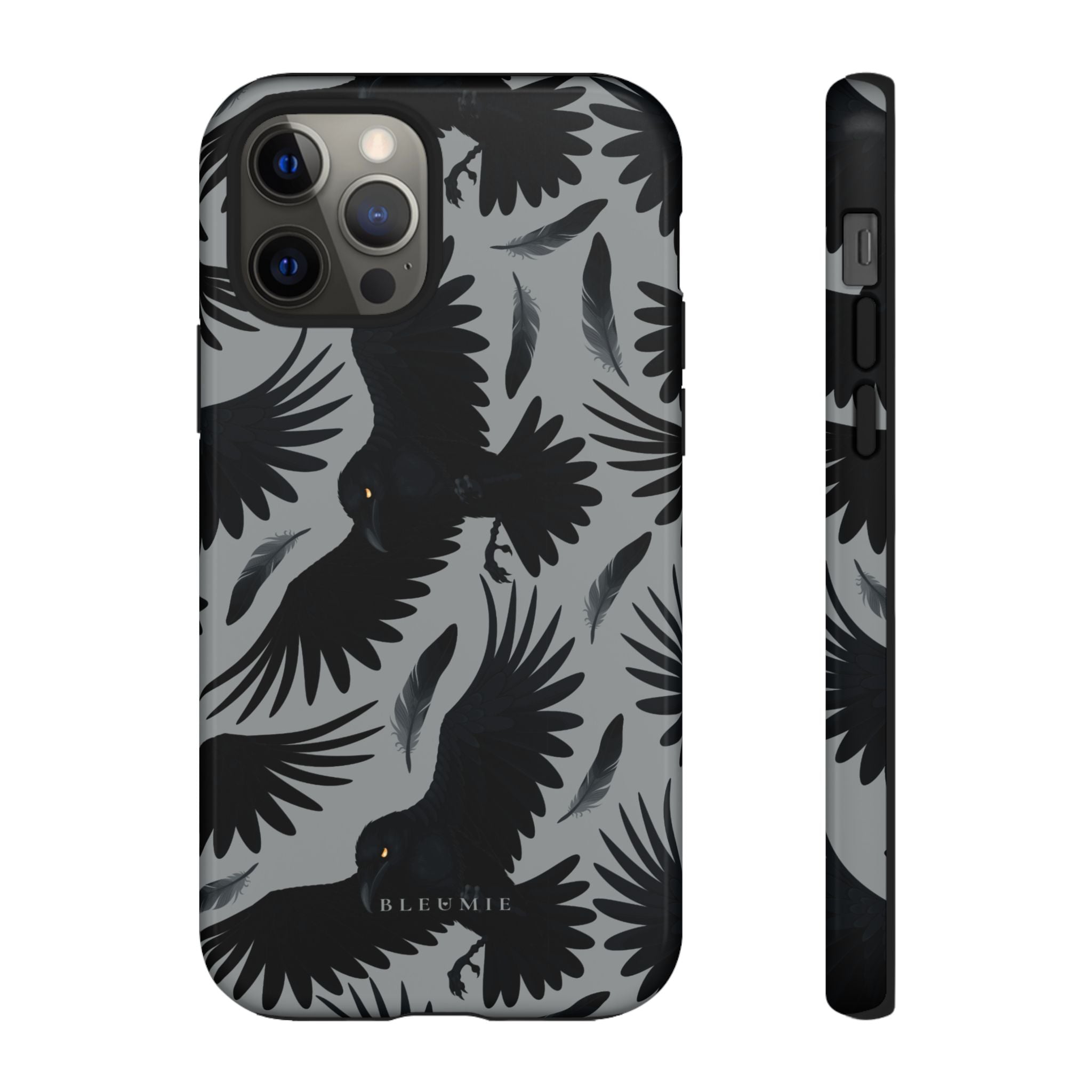 Black Raven Gothic iPhone Case