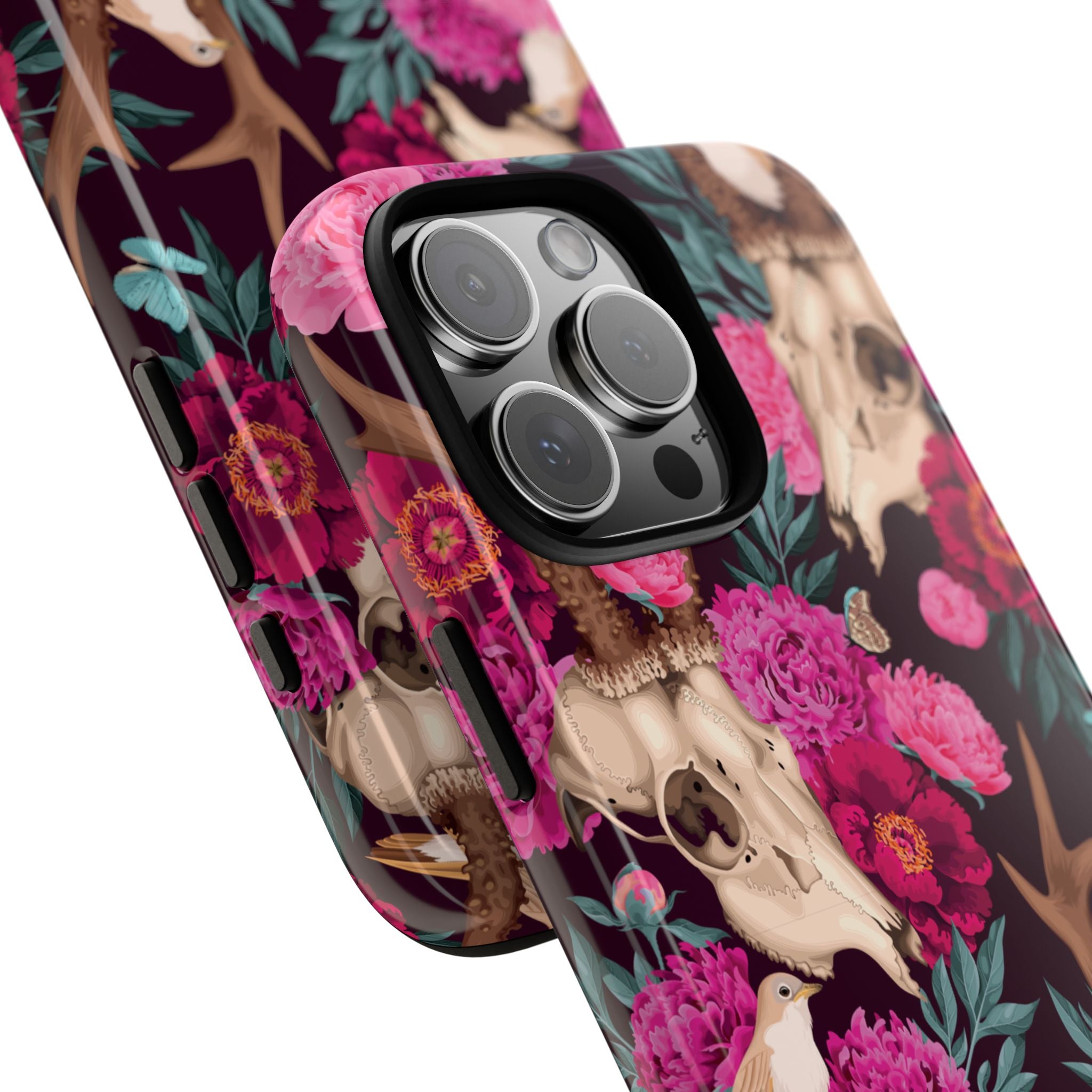 Enchanted Peony Floral iPhone Case