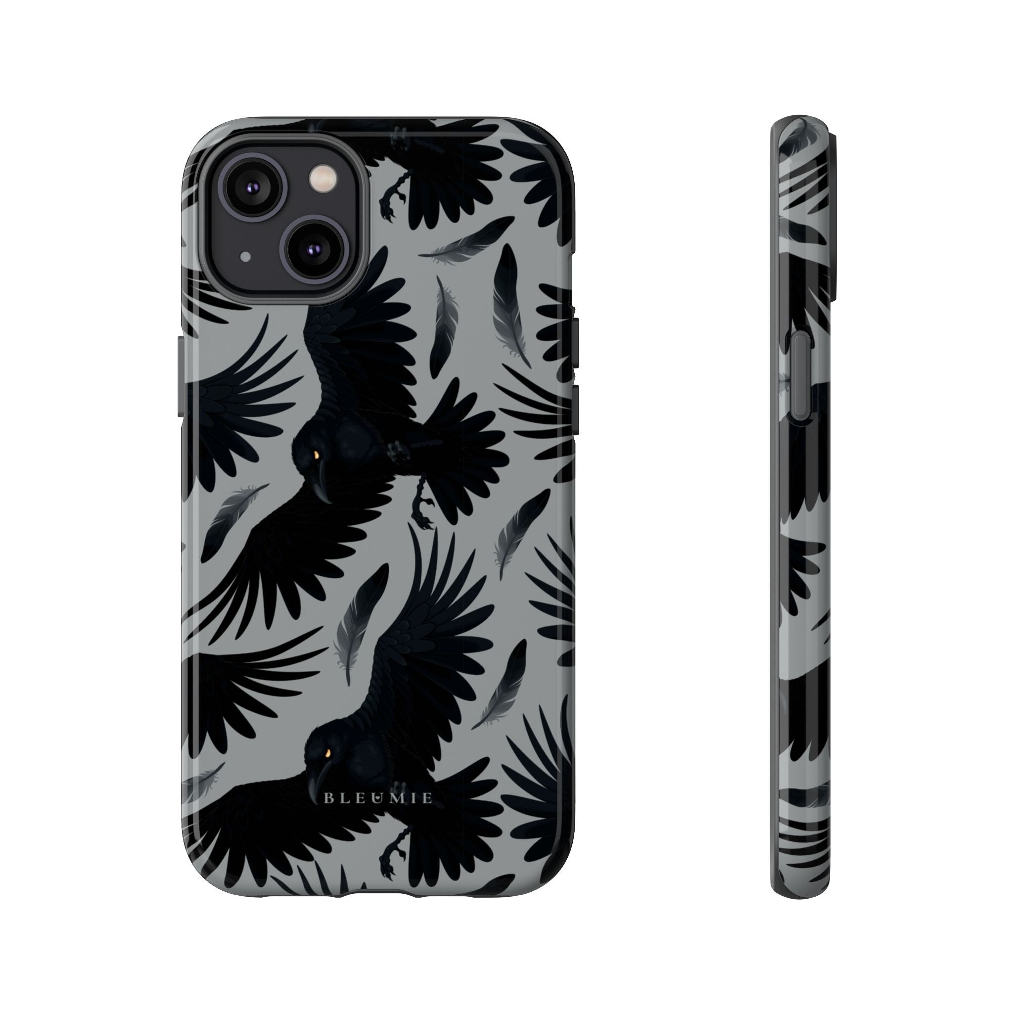 Black Raven Gothic iPhone Case