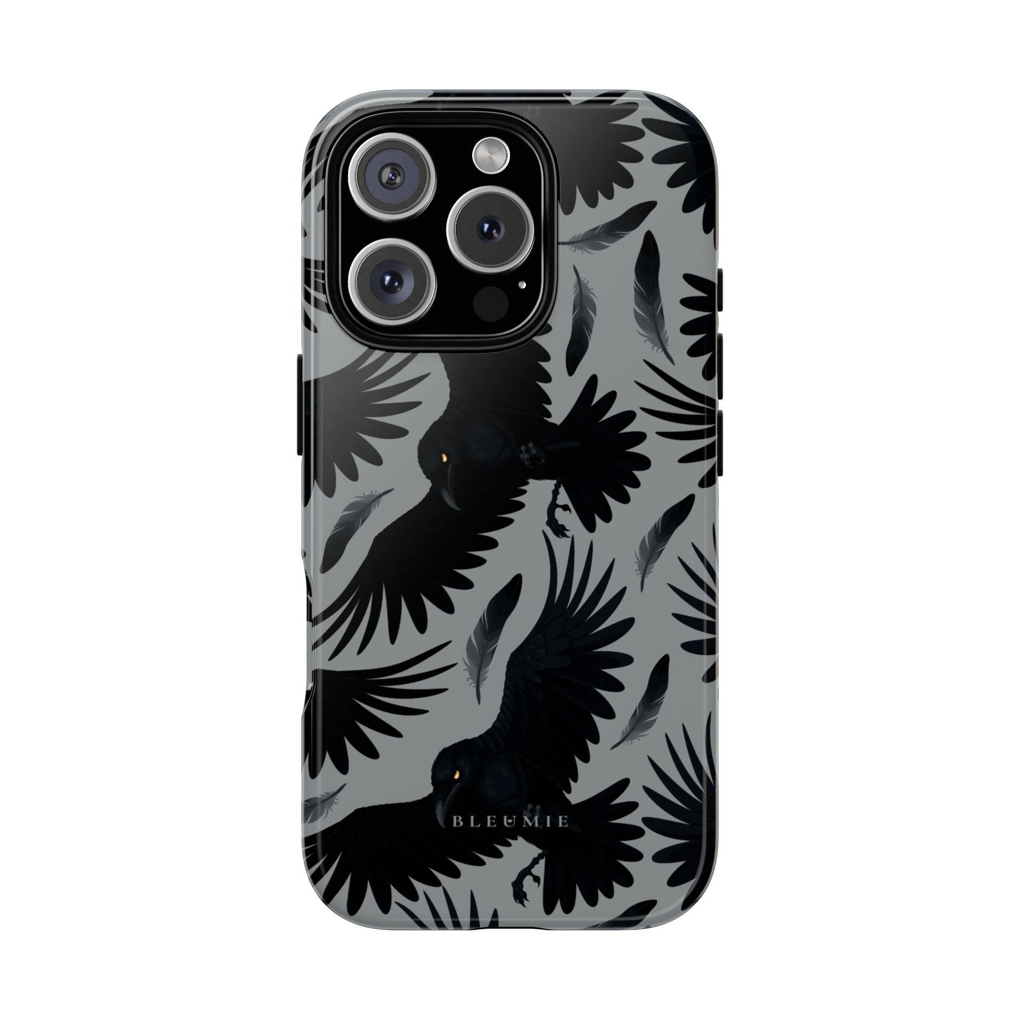 Black Raven Gothic iPhone Case