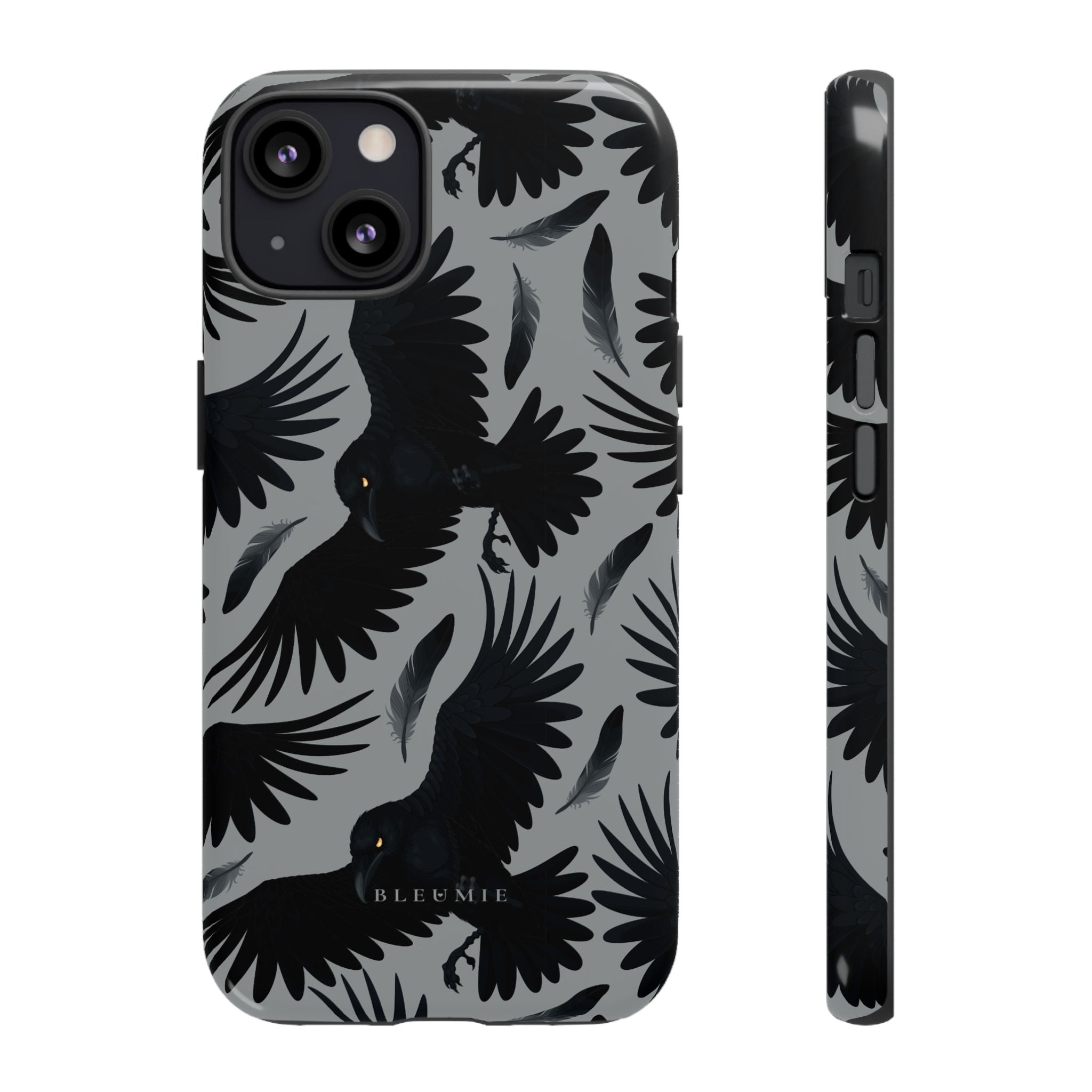 Black Raven Gothic iPhone Case