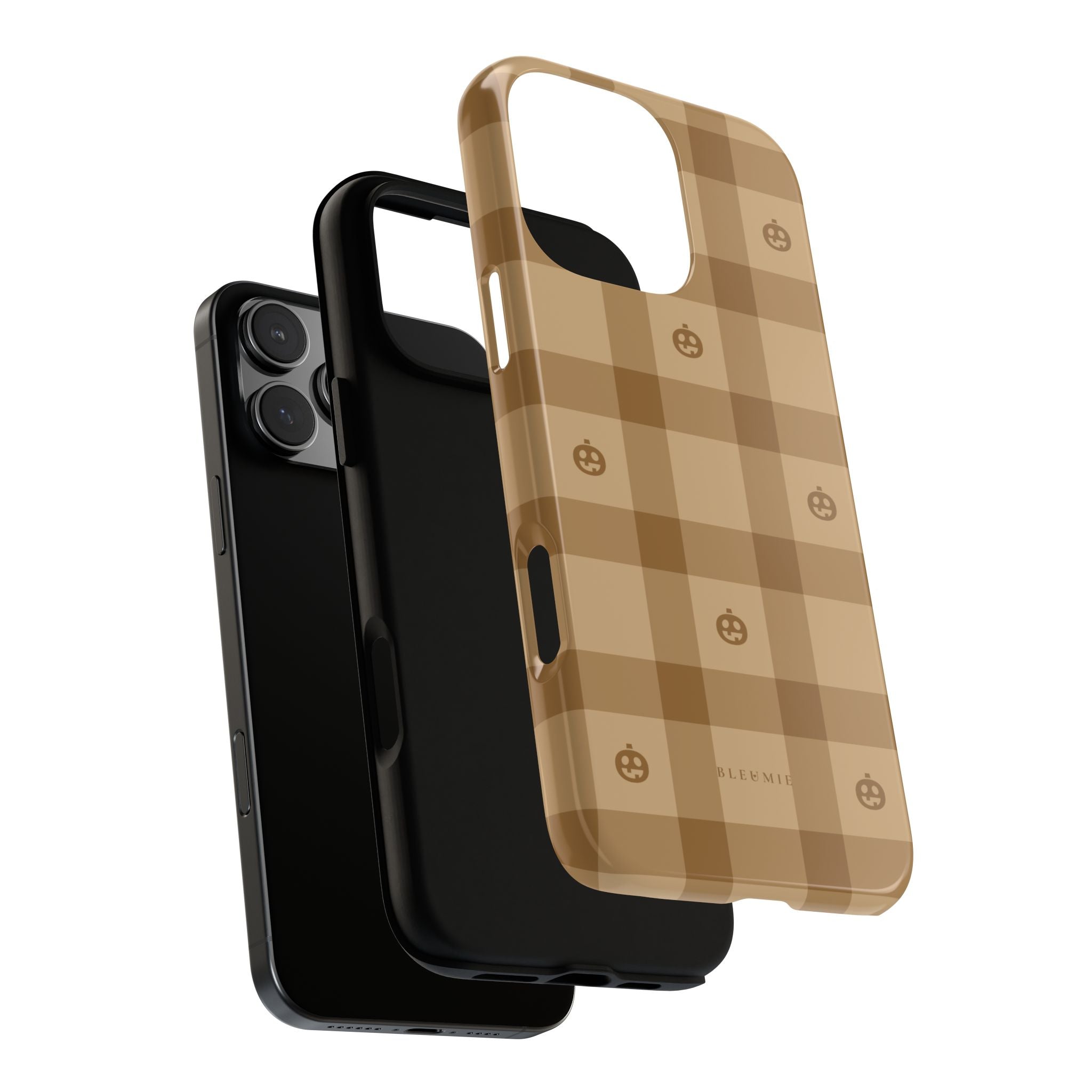 Pumpkin Plaid iPhone Case