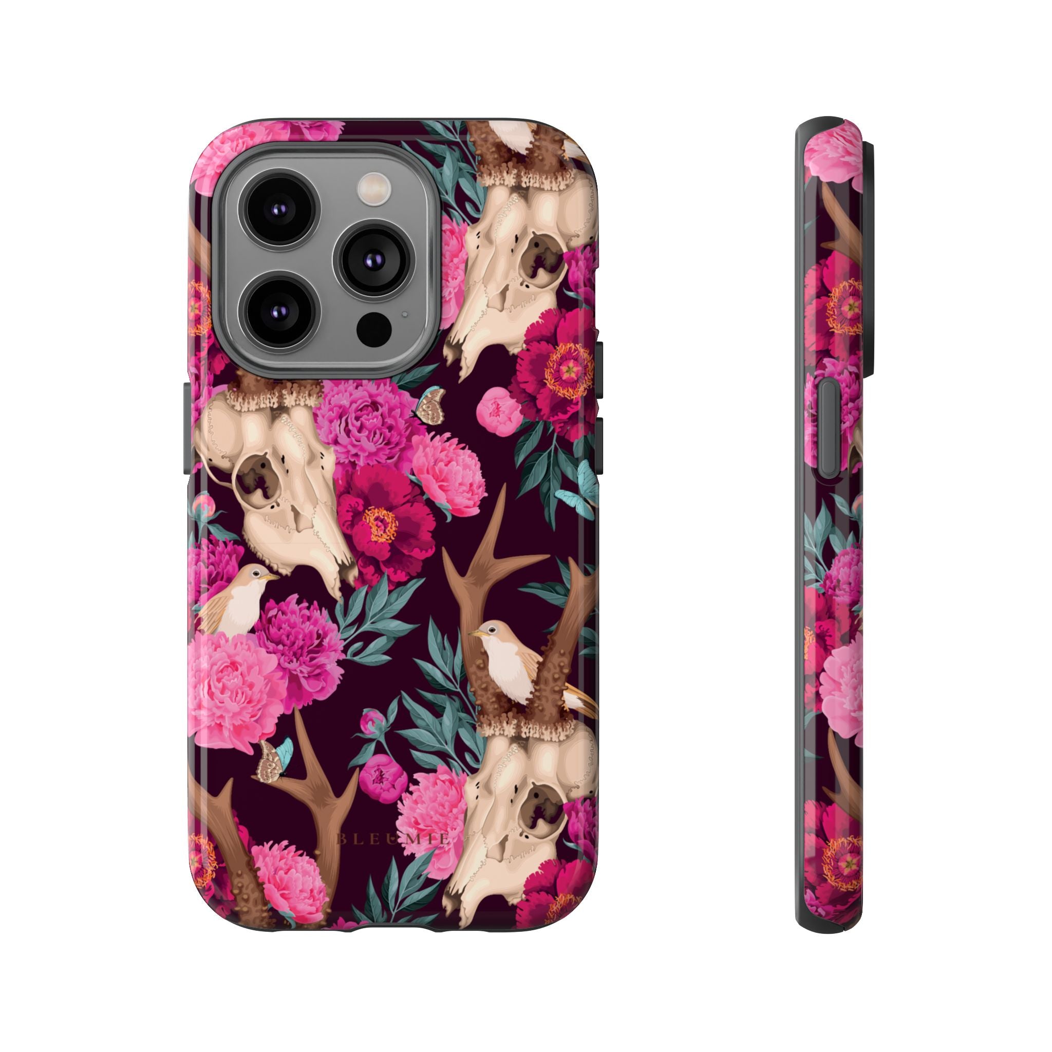 Enchanted Peony Floral iPhone Case