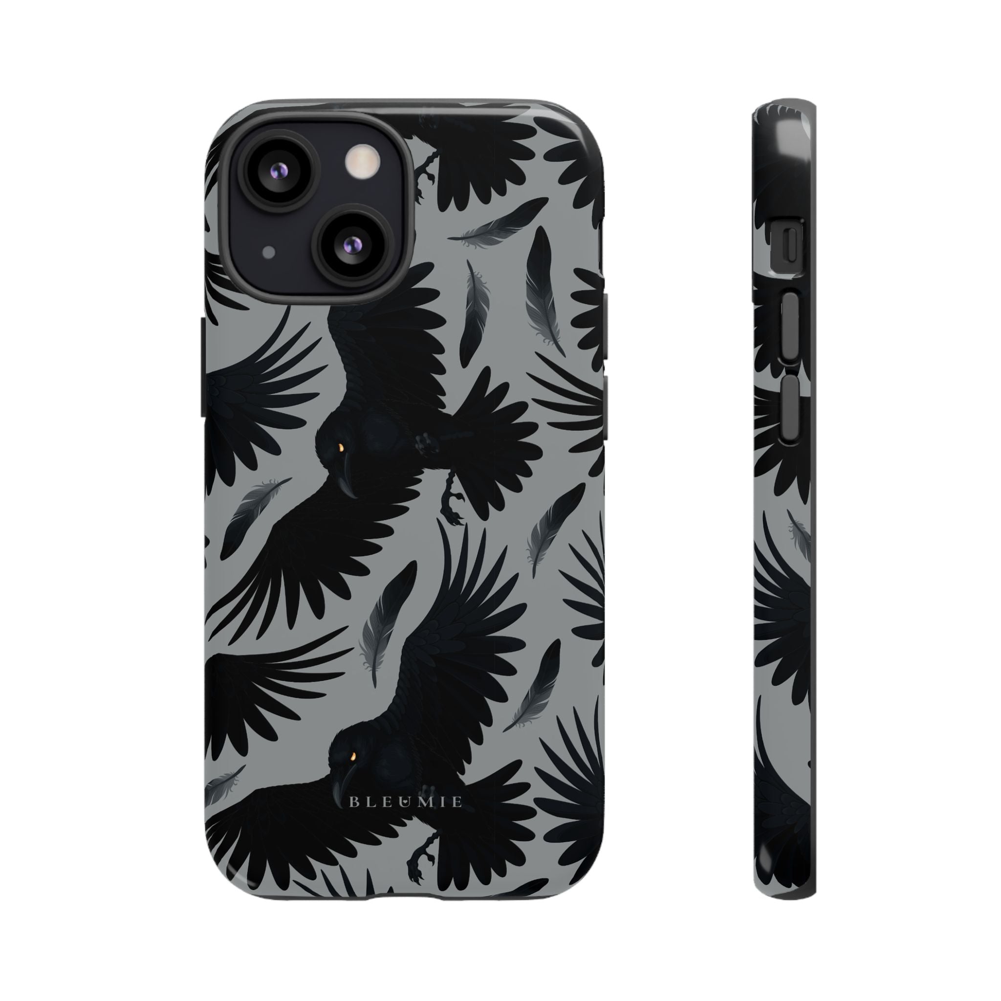 Black Raven Gothic iPhone Case