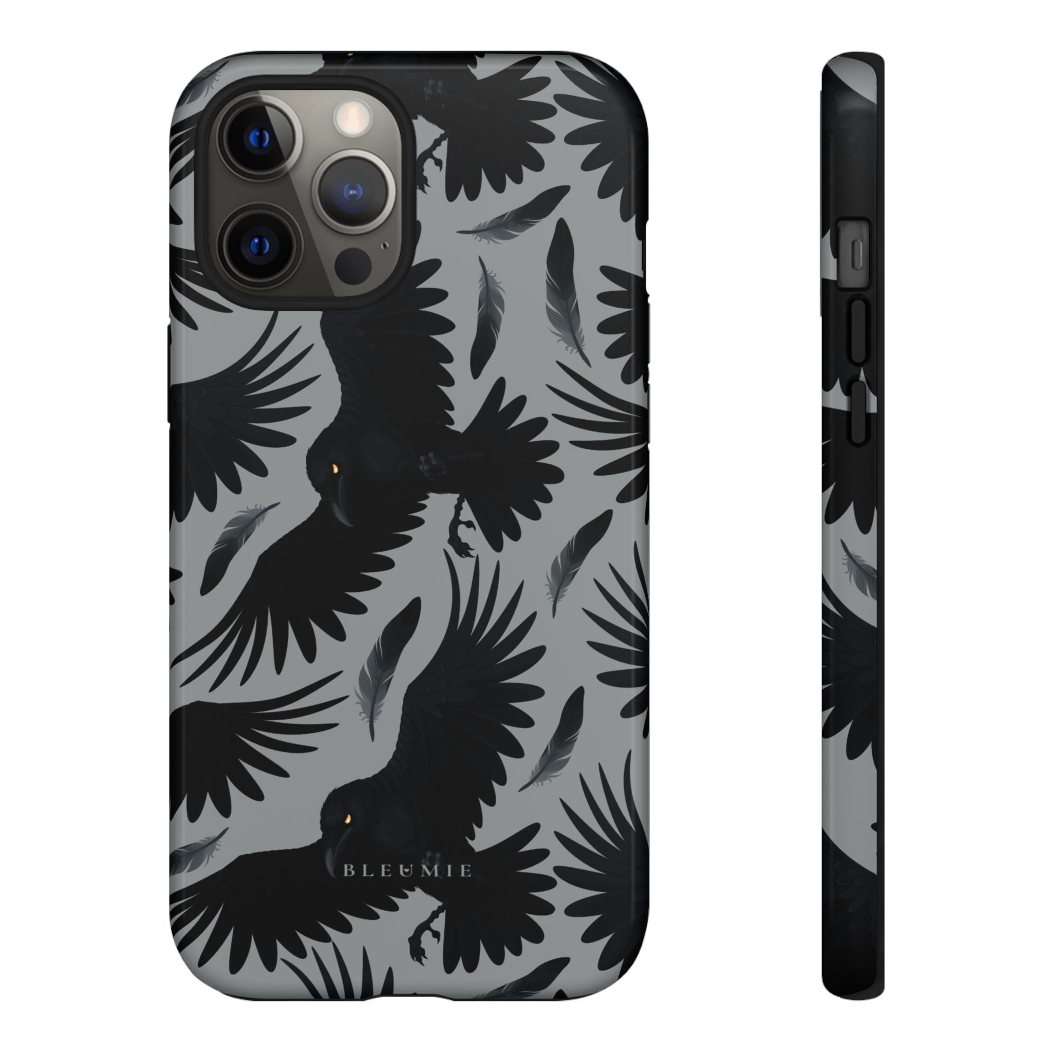 Black Raven Gothic iPhone Case