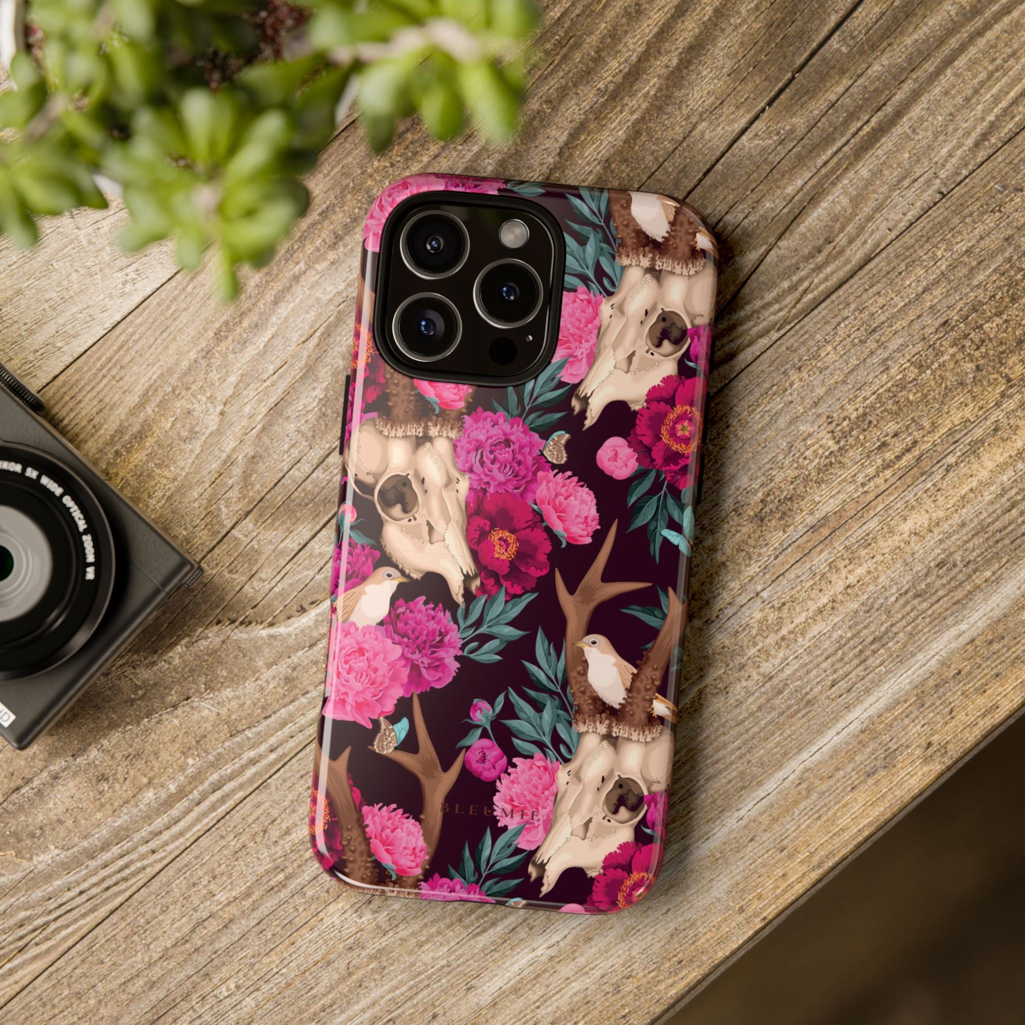 Enchanted Peony Floral iPhone Case