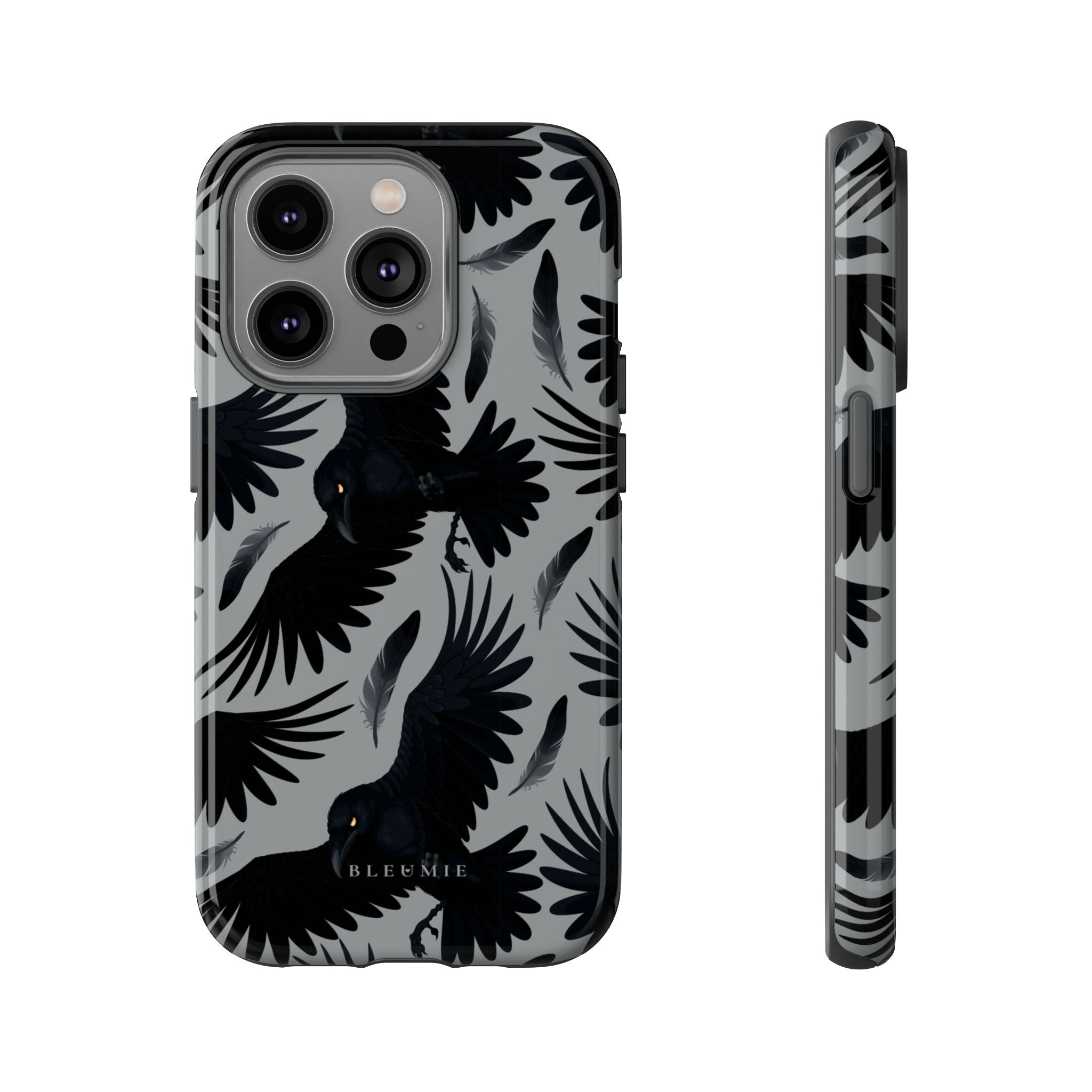 Black Raven Gothic iPhone Case