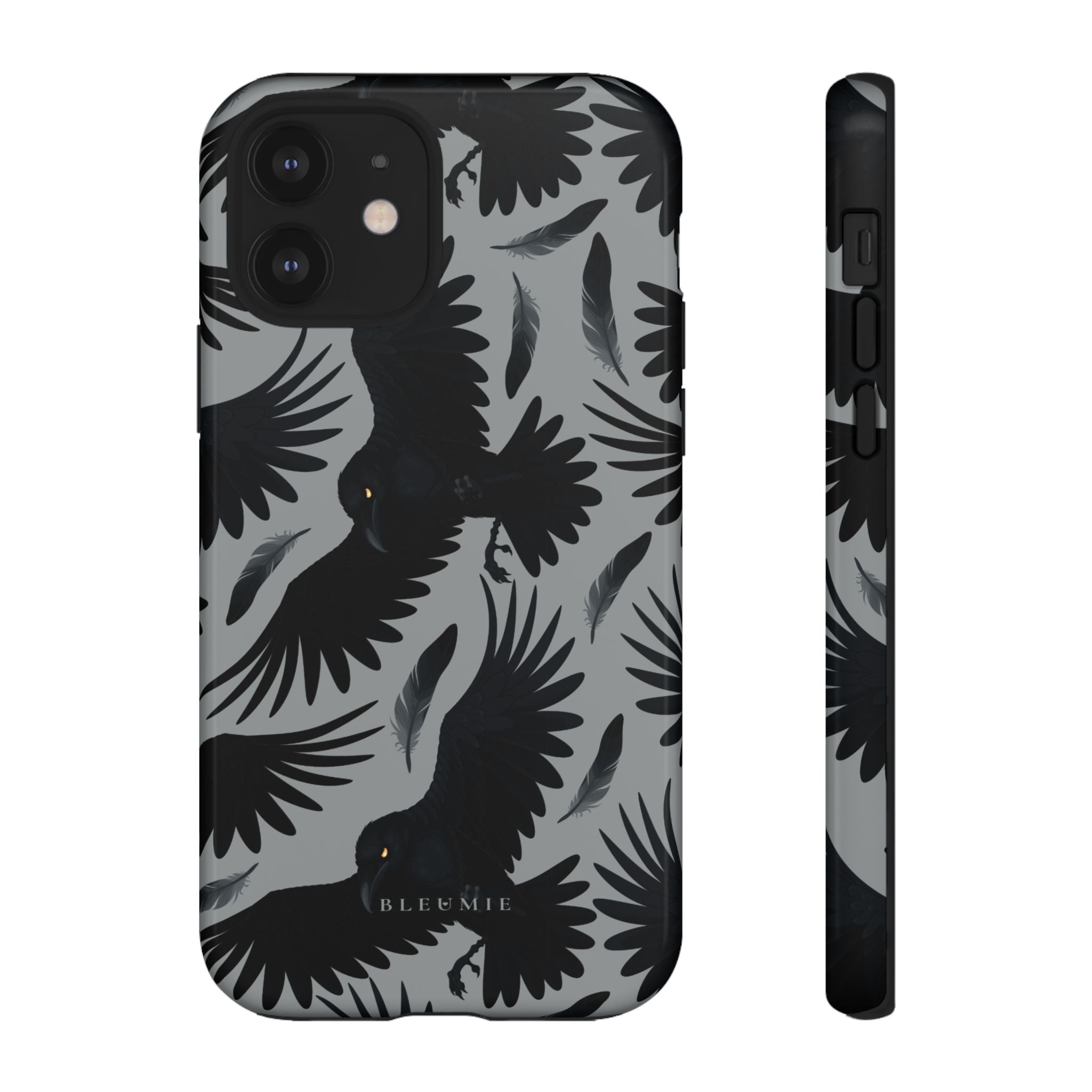 Black Raven Gothic iPhone Case