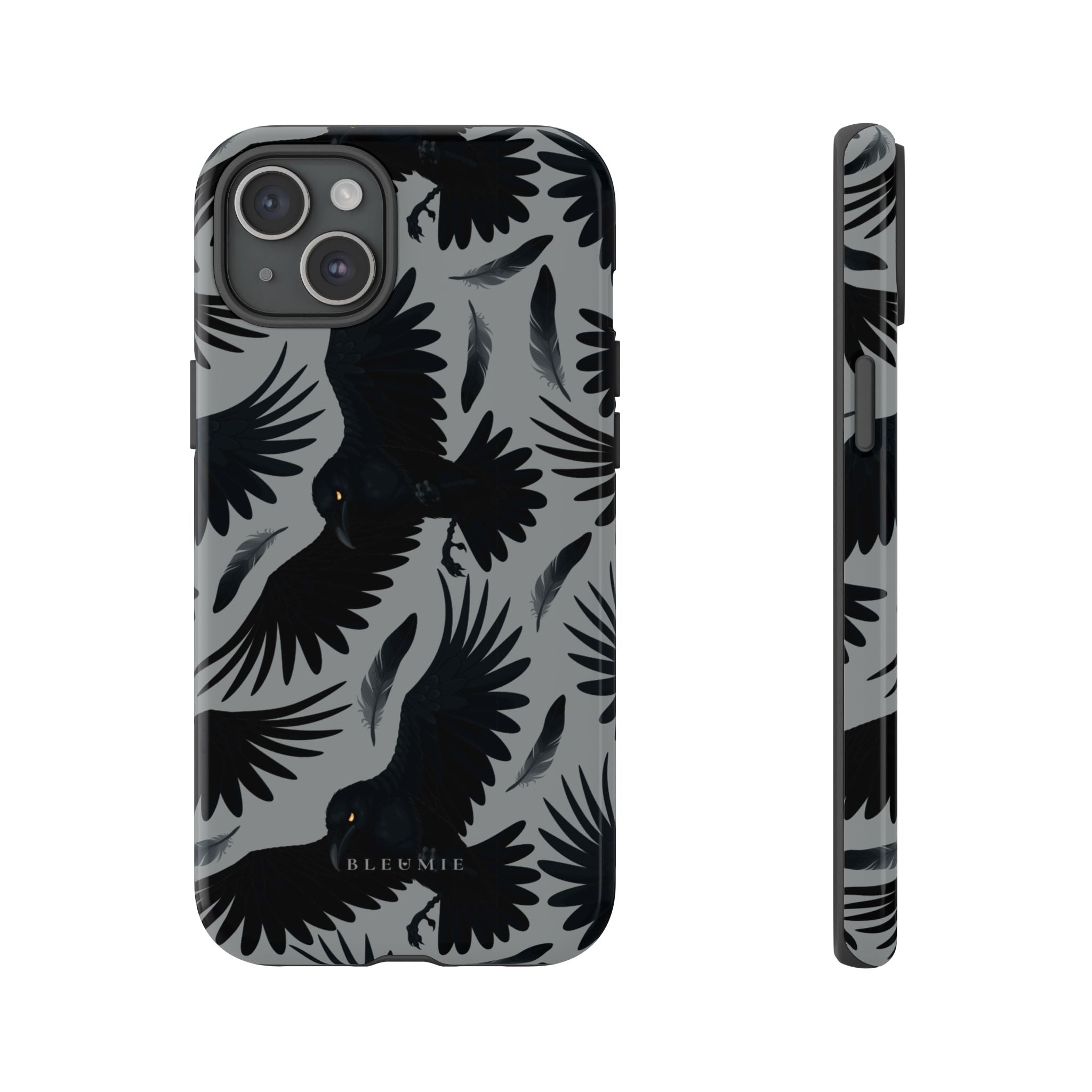 Black Raven Gothic iPhone Case