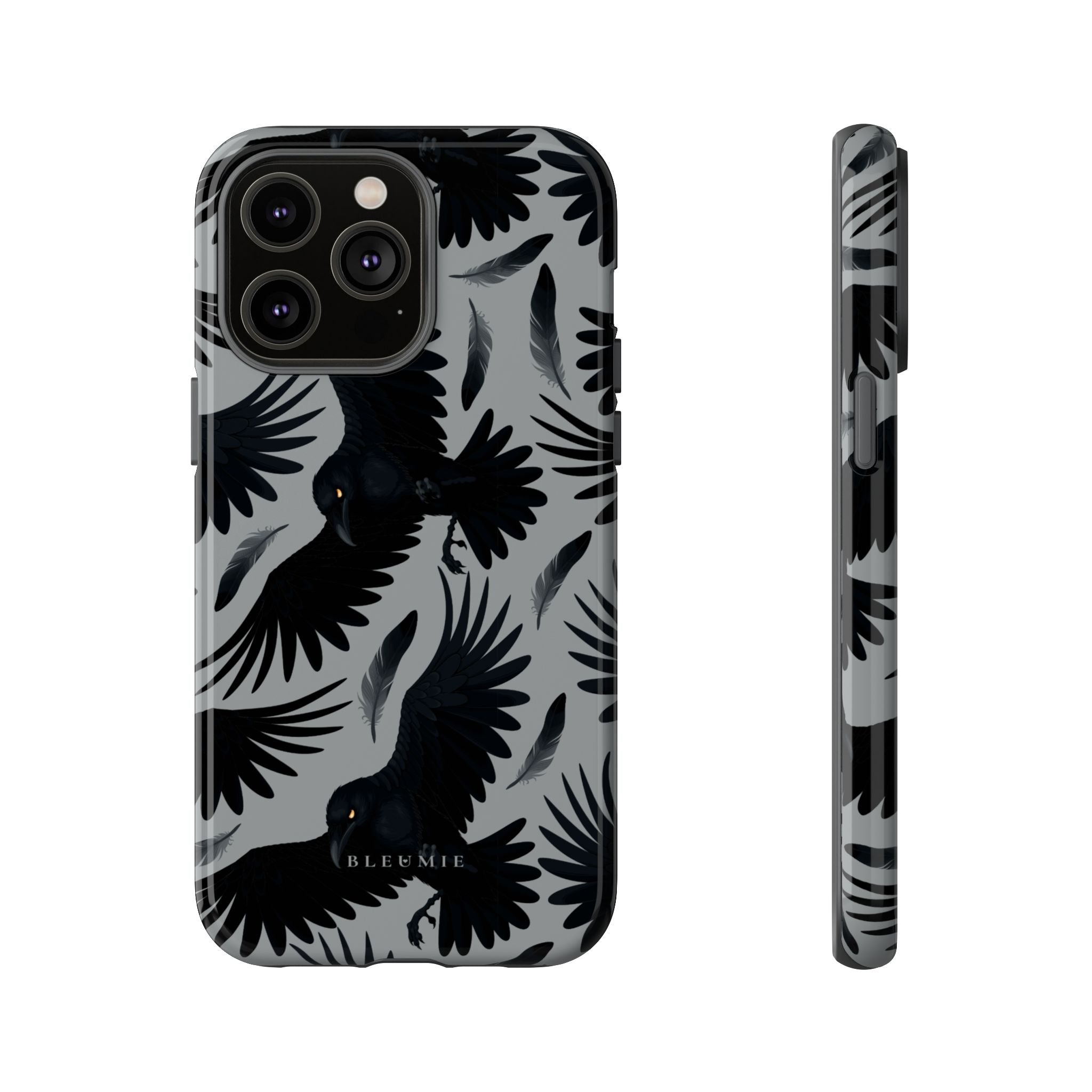 Black Raven Gothic iPhone Case