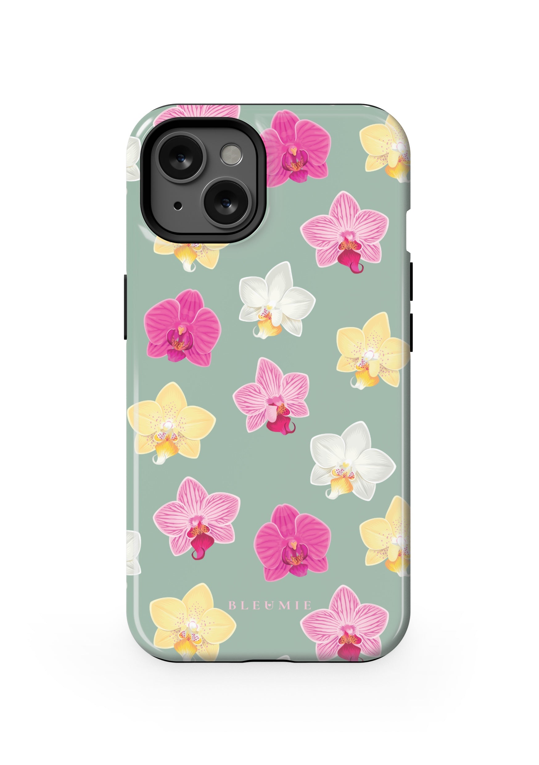 BLEUMIE Petal Orchid Floral MagSafe Phone Case iPhone 13