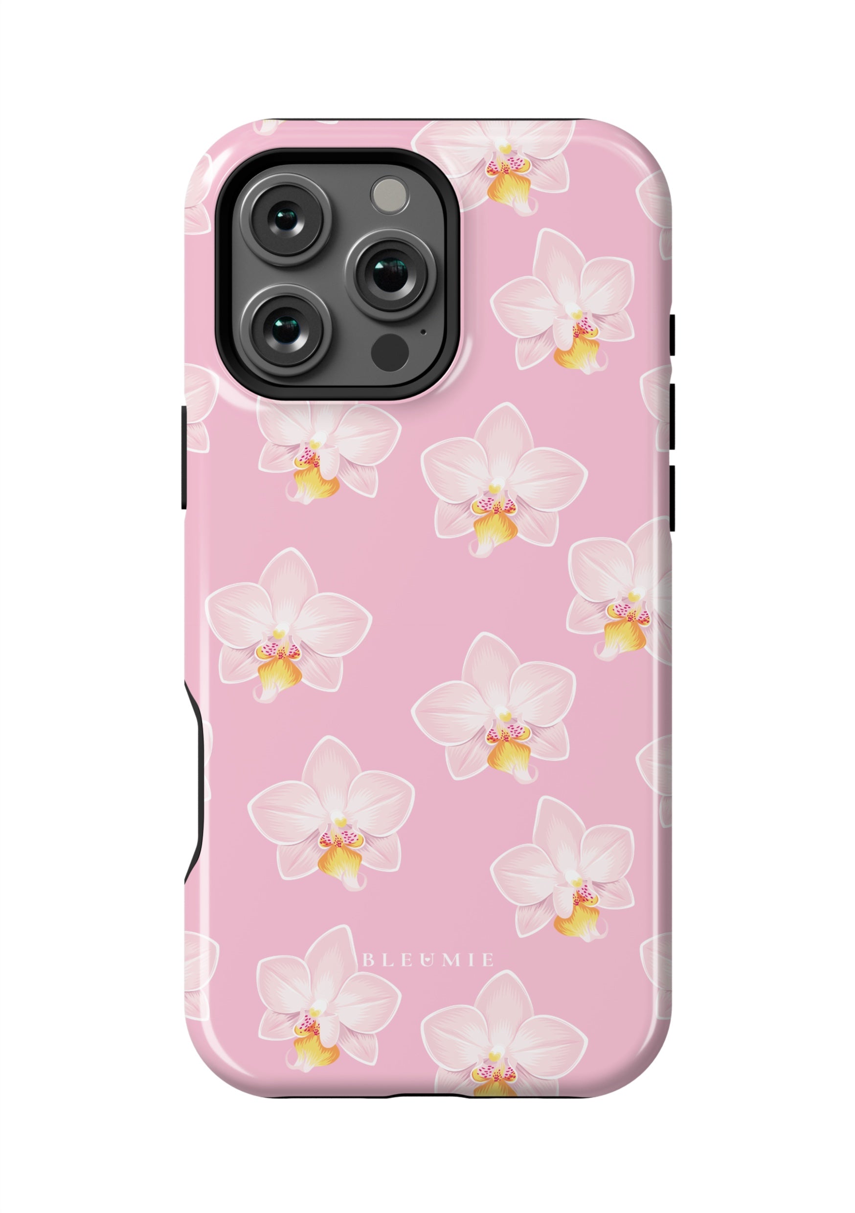 BLEUMIE Blossom Orchid Floral MagSafe Phone Case iPhone 16 Pro Max