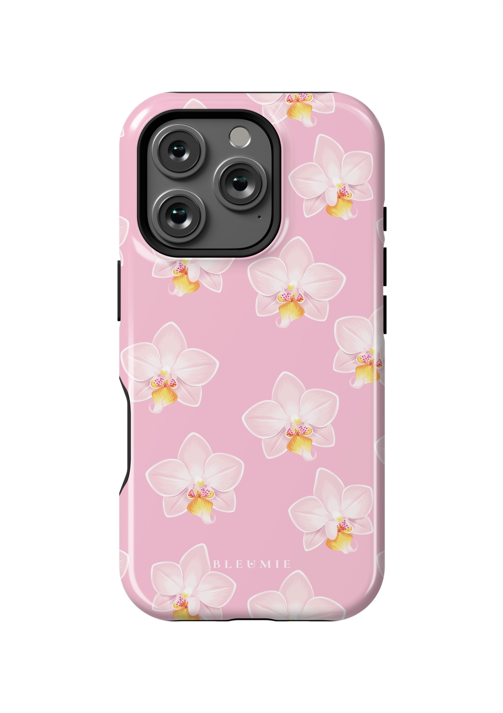 BLEUMIE Blossom Orchid Floral MagSafe Phone Case iPhone 16 Pro