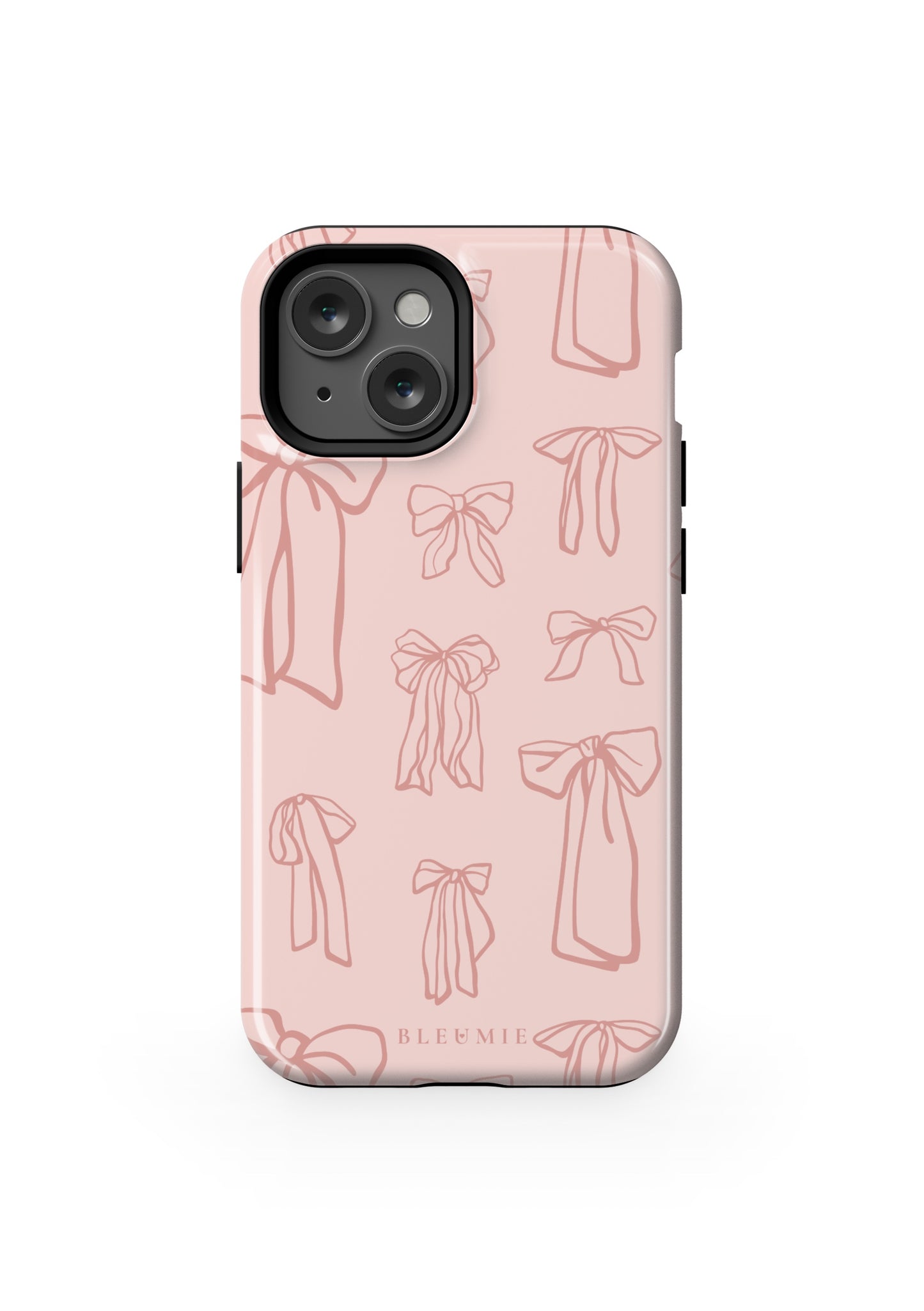 BLEUMIE Blush Belle Bow iPhone Case iPhone 13 Mini Tough