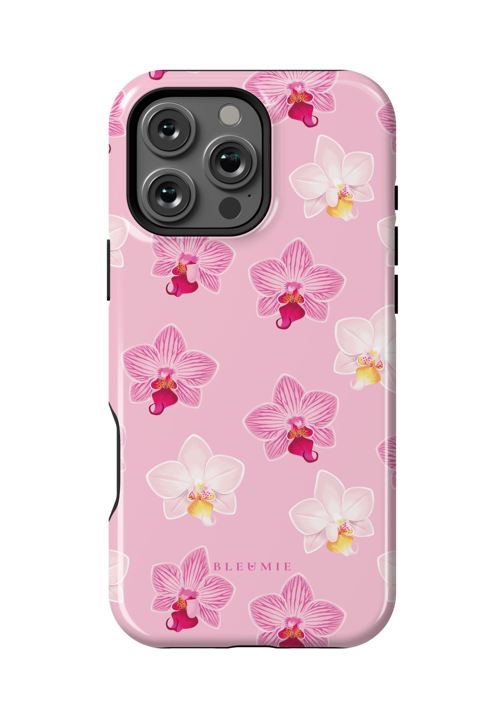 BLEUMIE Dream Orchid Floral MagSafe Phone Case iPhone 16 Pro Max