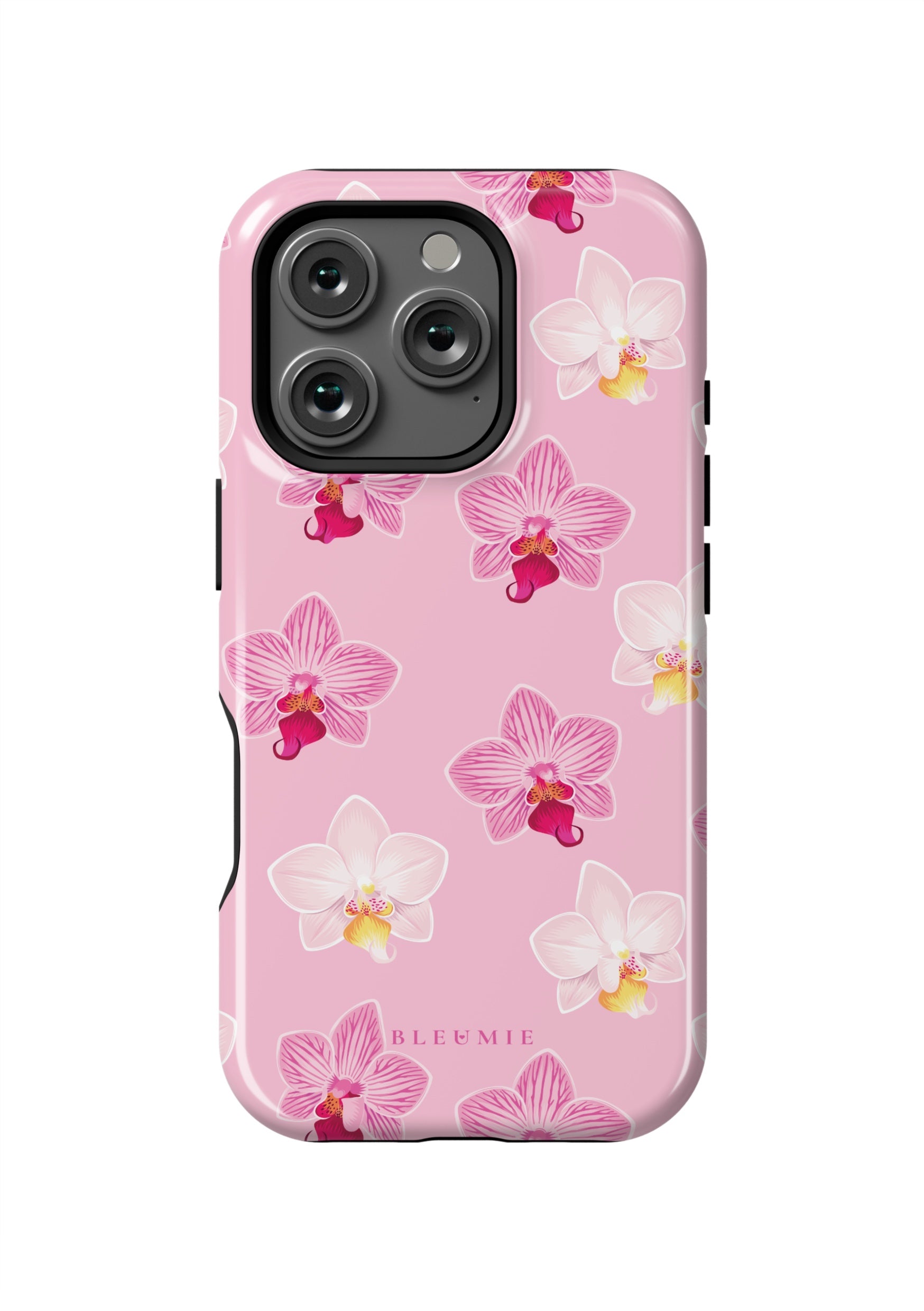 BLEUMIE Dream Orchid Floral MagSafe Phone Case iPhone 16 Pro
