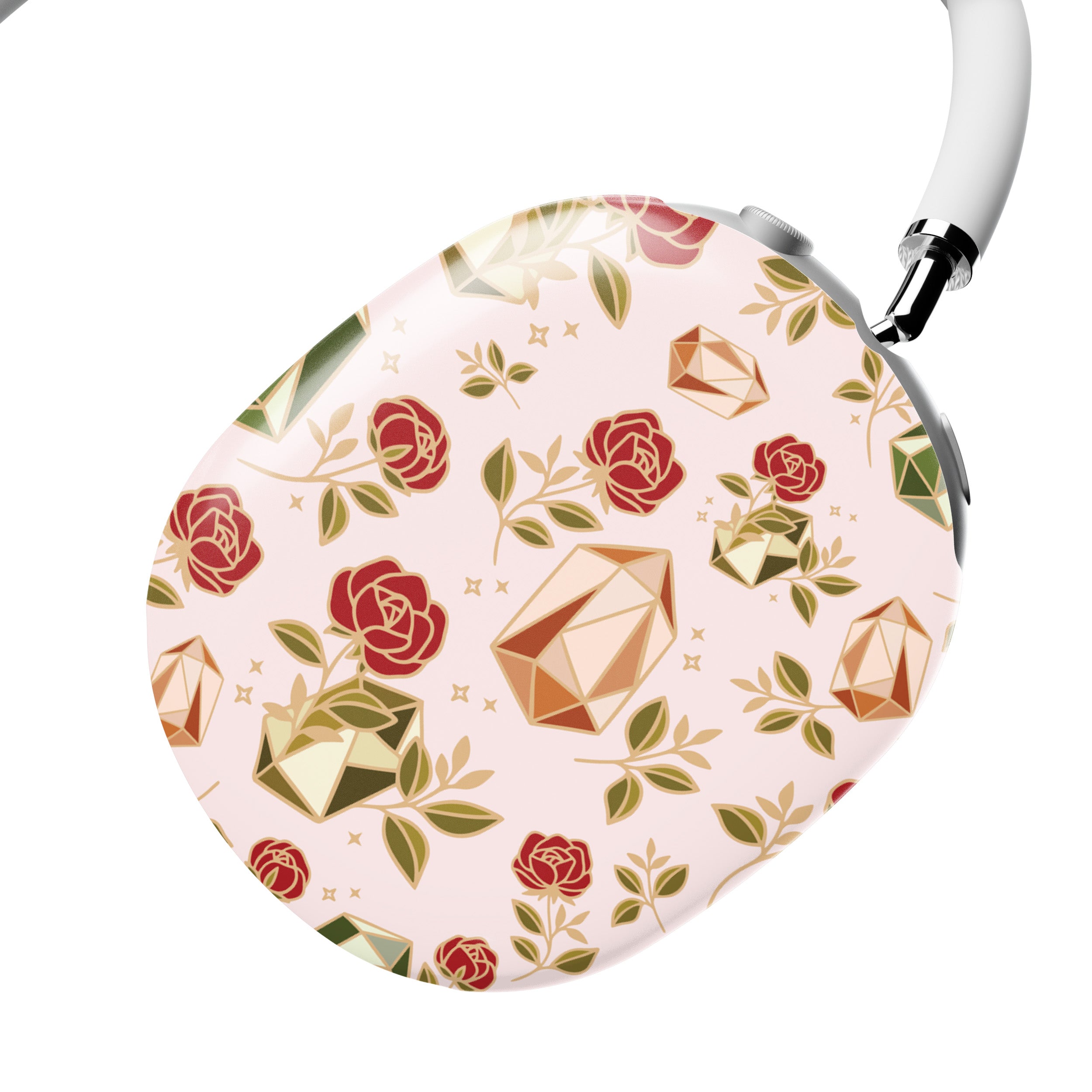 BLEUMIE Luxe Crystal Rose AirPods Max Case
