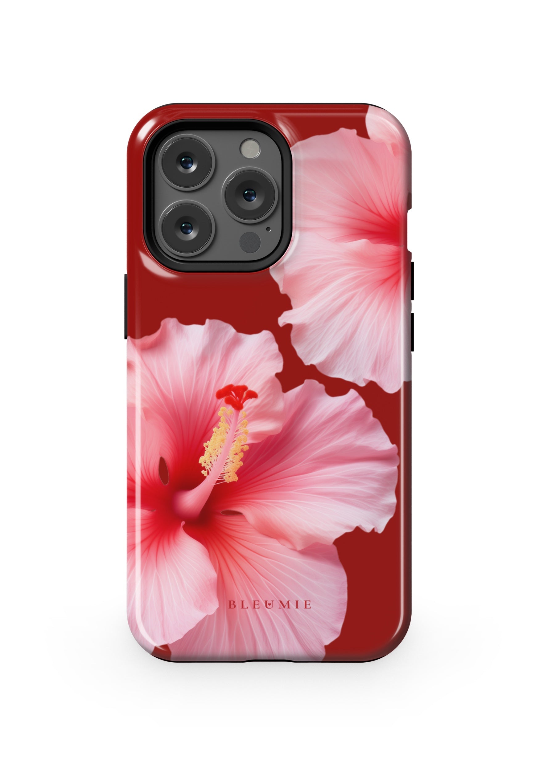 BLEUMIE Luxe Hibiscus Floral MagSafe Phone Case