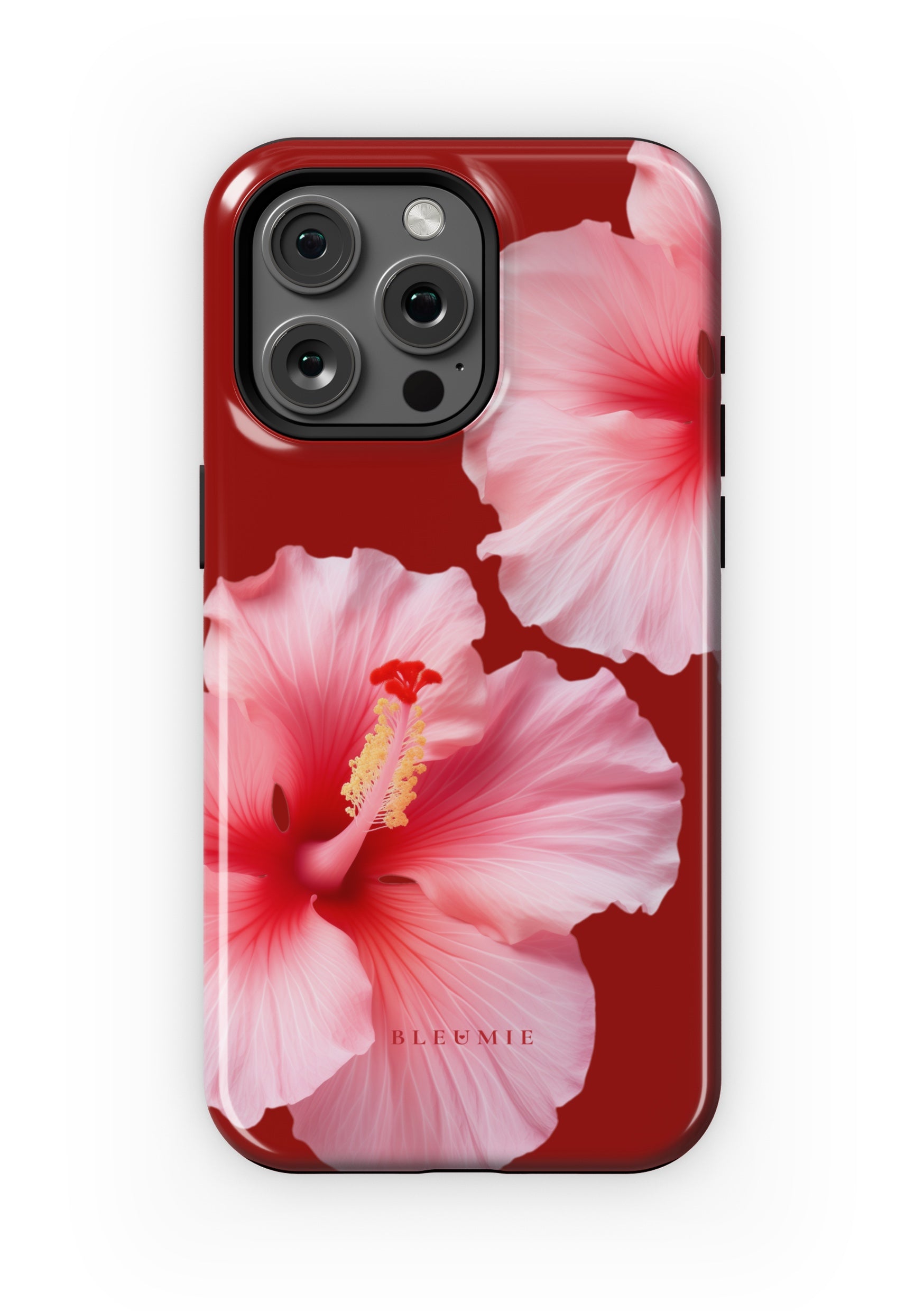 BLEUMIE Luxe Hibiscus Floral MagSafe Phone Case