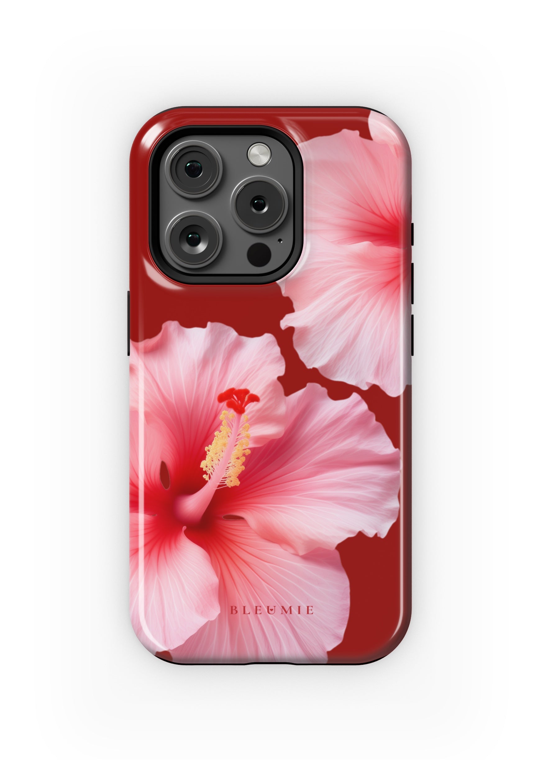 BLEUMIE Luxe Hibiscus Floral MagSafe Phone Case