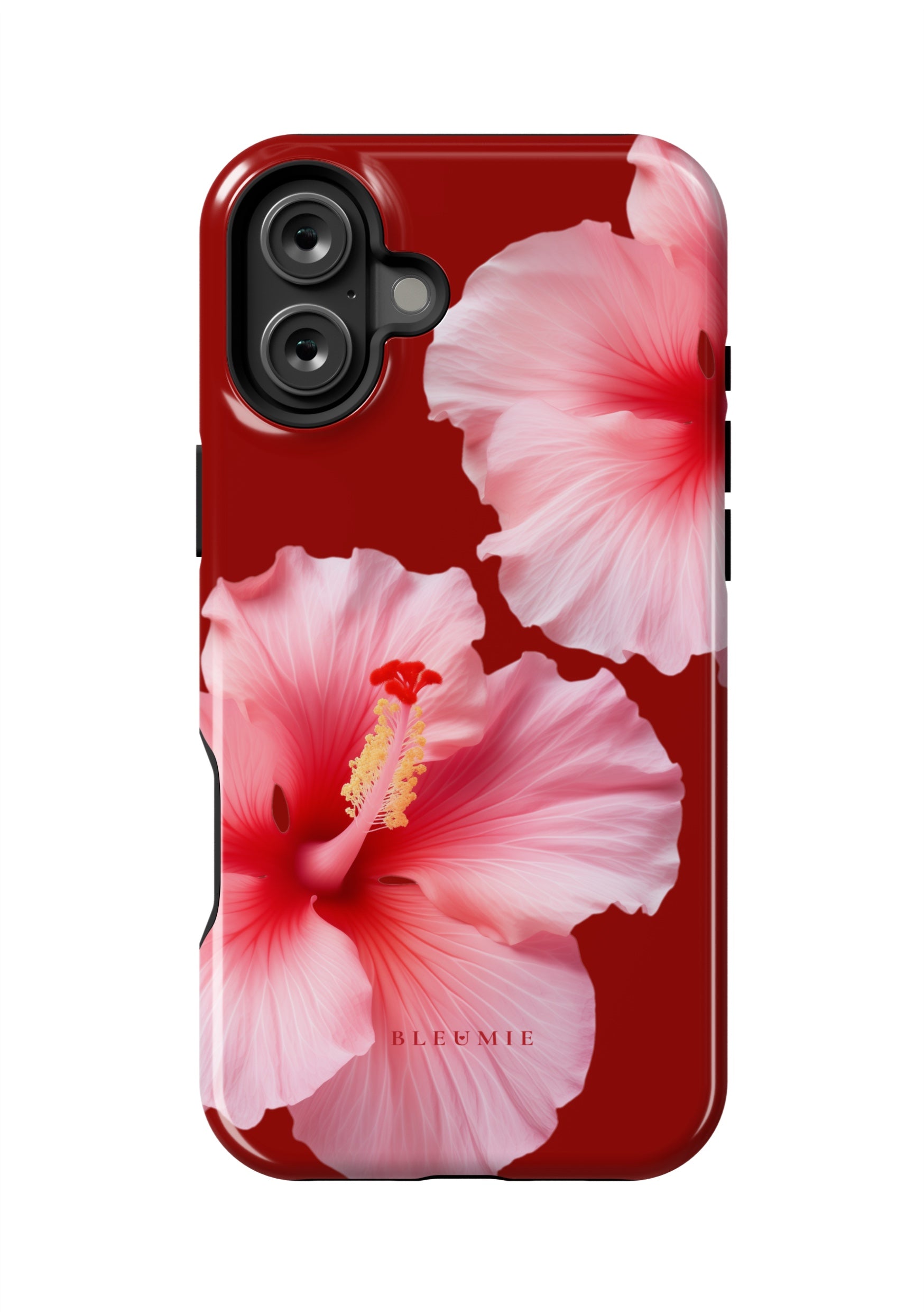 BLEUMIE Luxe Hibiscus Floral MagSafe Phone Case iPhone 16 Plus