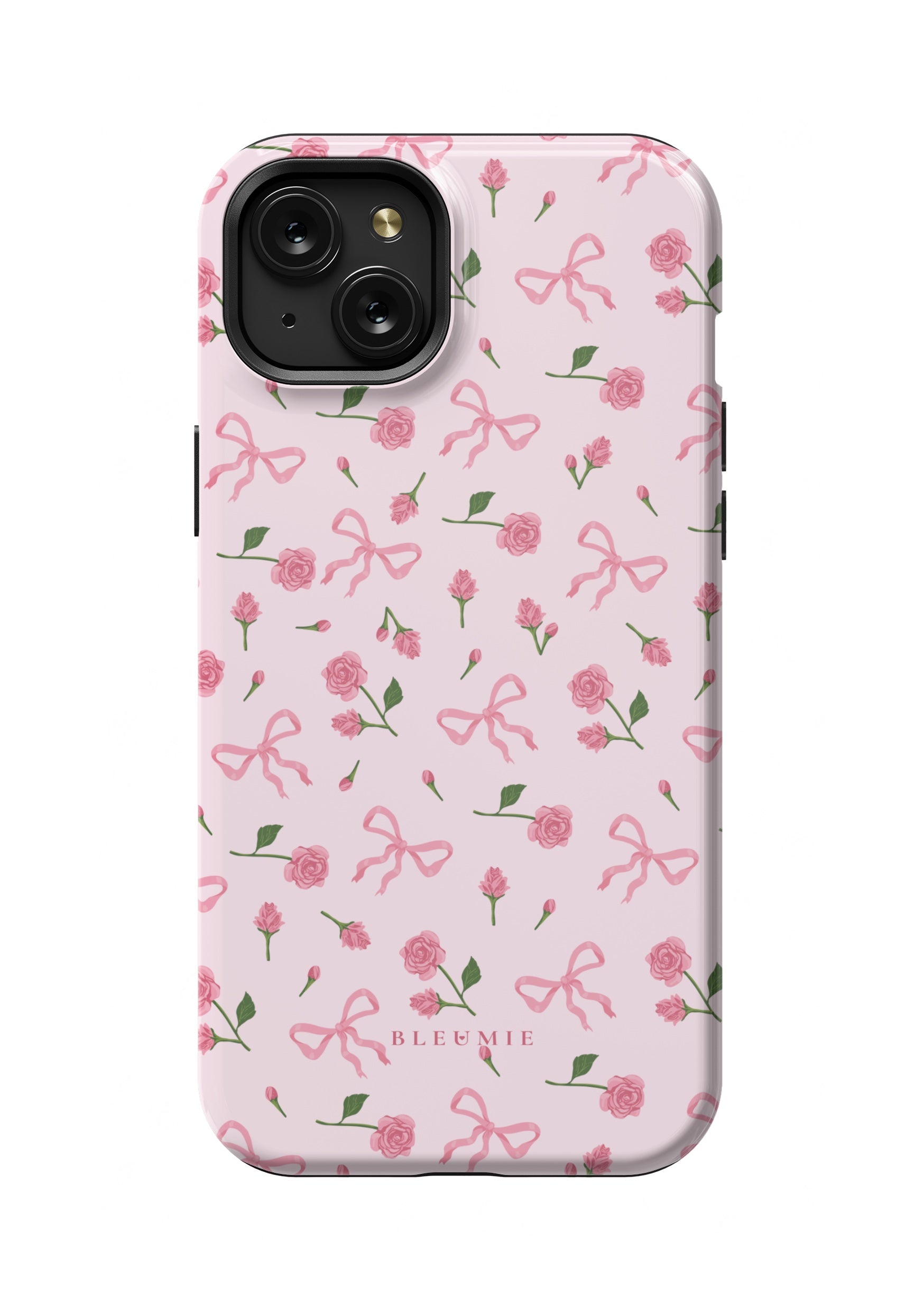 BLEUMIE Bows & Roses Floral MagSafe Phone Case