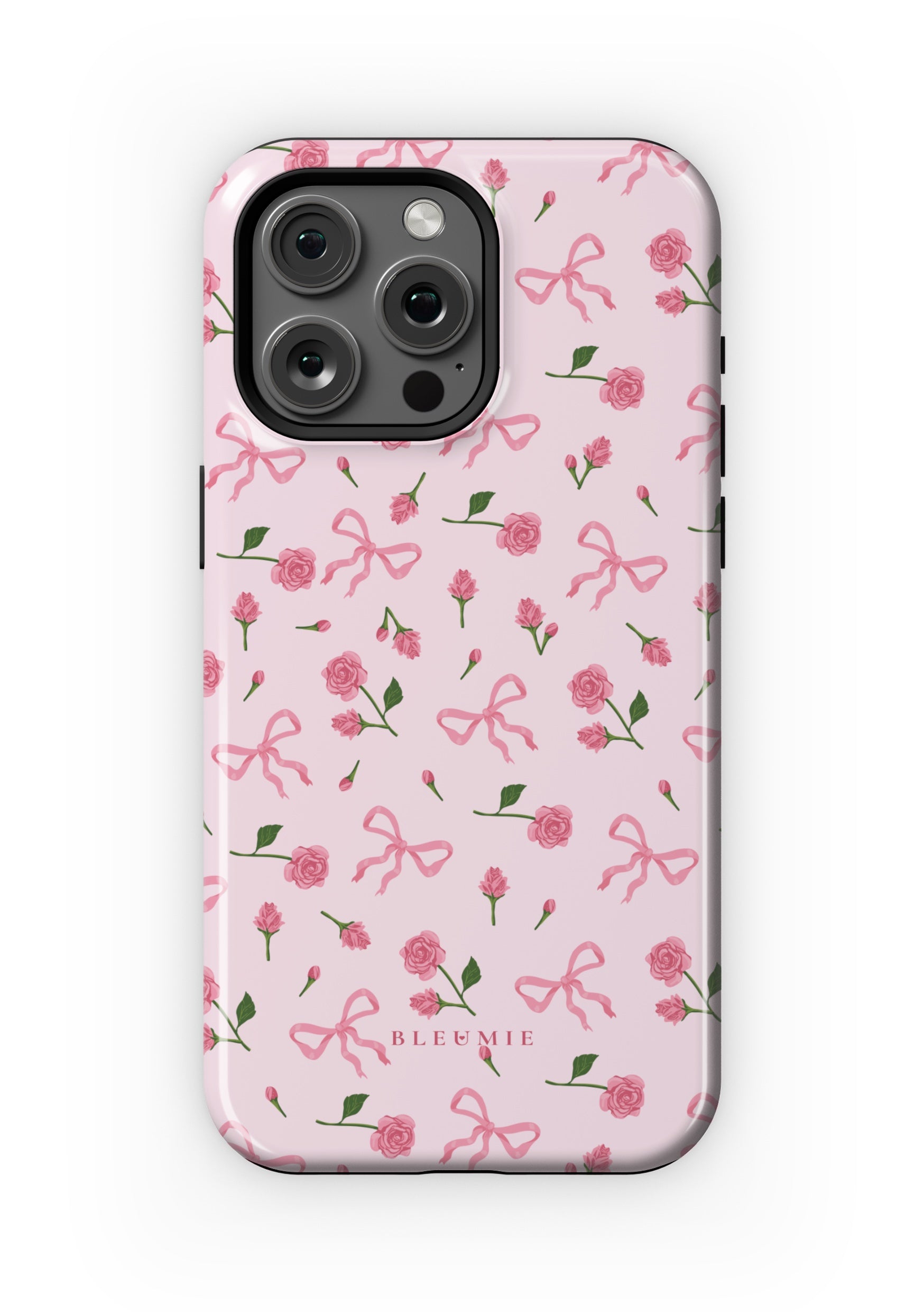 BLEUMIE Bows & Roses Floral MagSafe Phone Case