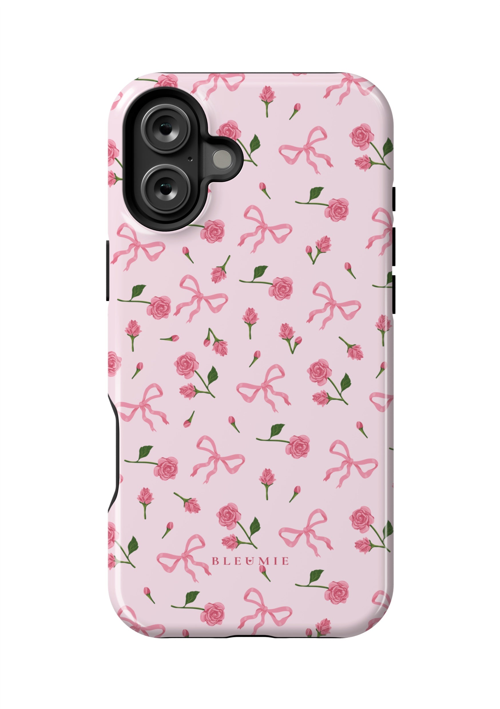 BLEUMIE Bows & Roses Floral MagSafe Phone Case iPhone 16 Plus