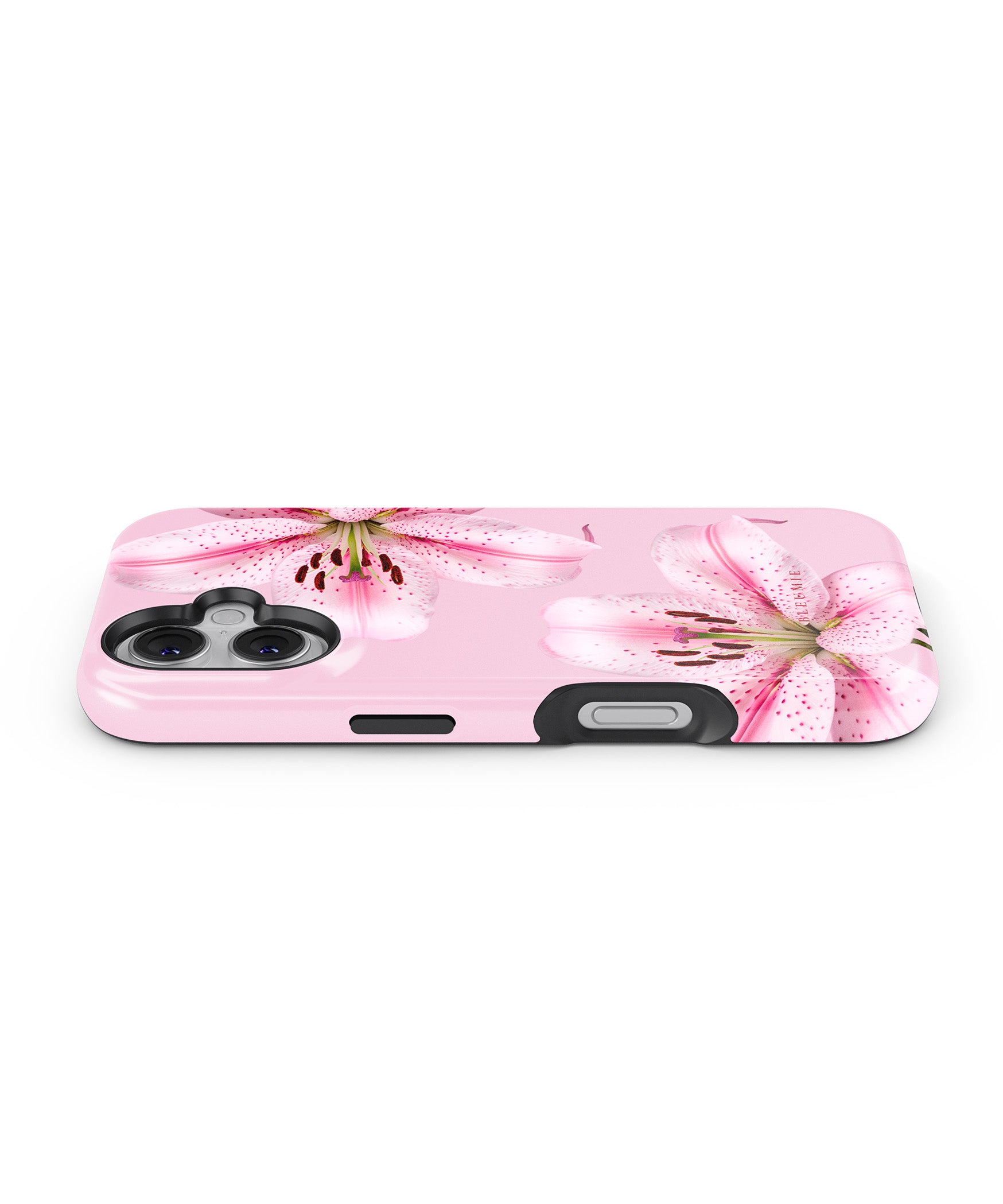 BLEUMIE Pink Lily Floral MagSafe Phone Case