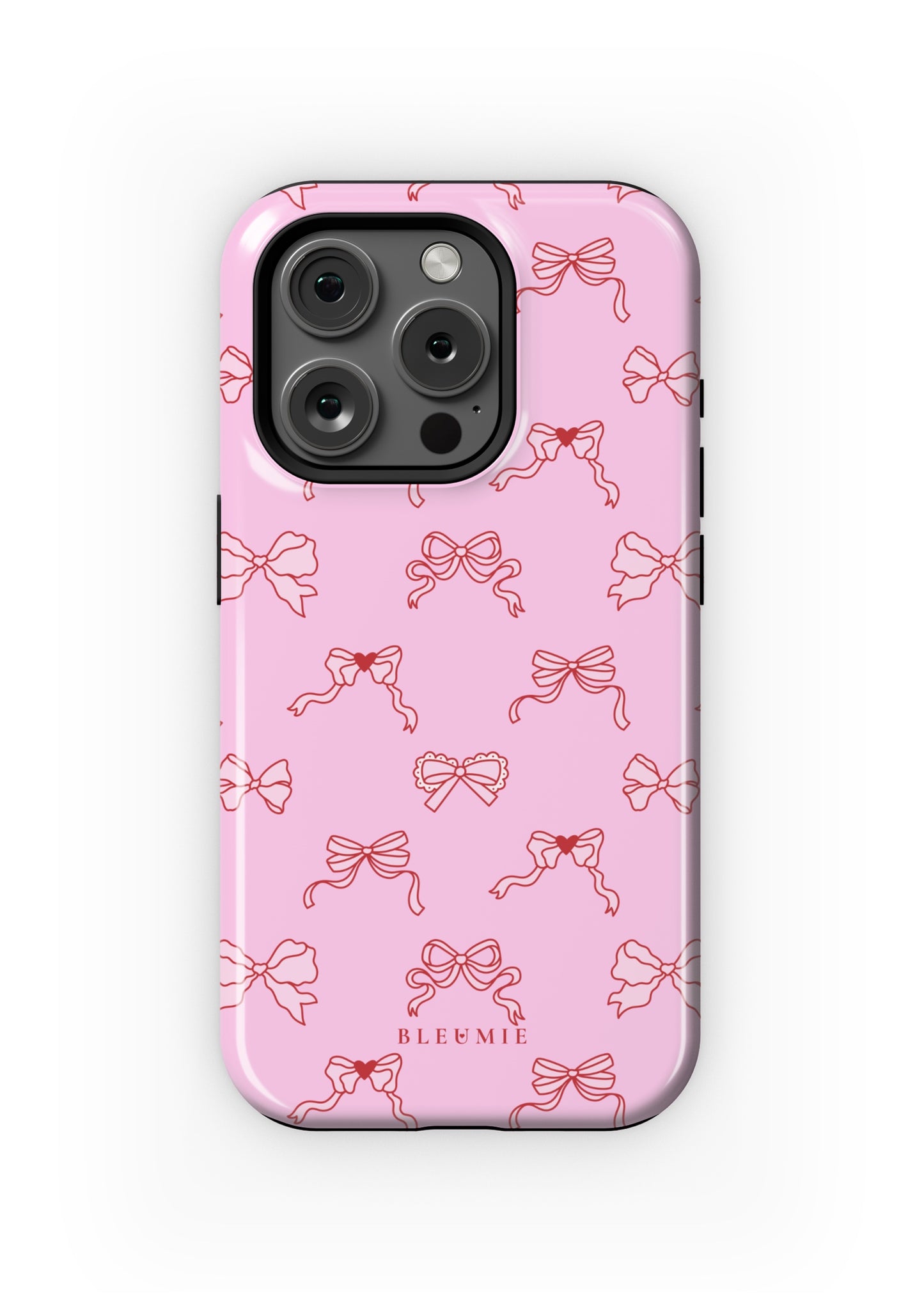 Sweetheart Ribbon Bow iPhone Case - BLEUMIE